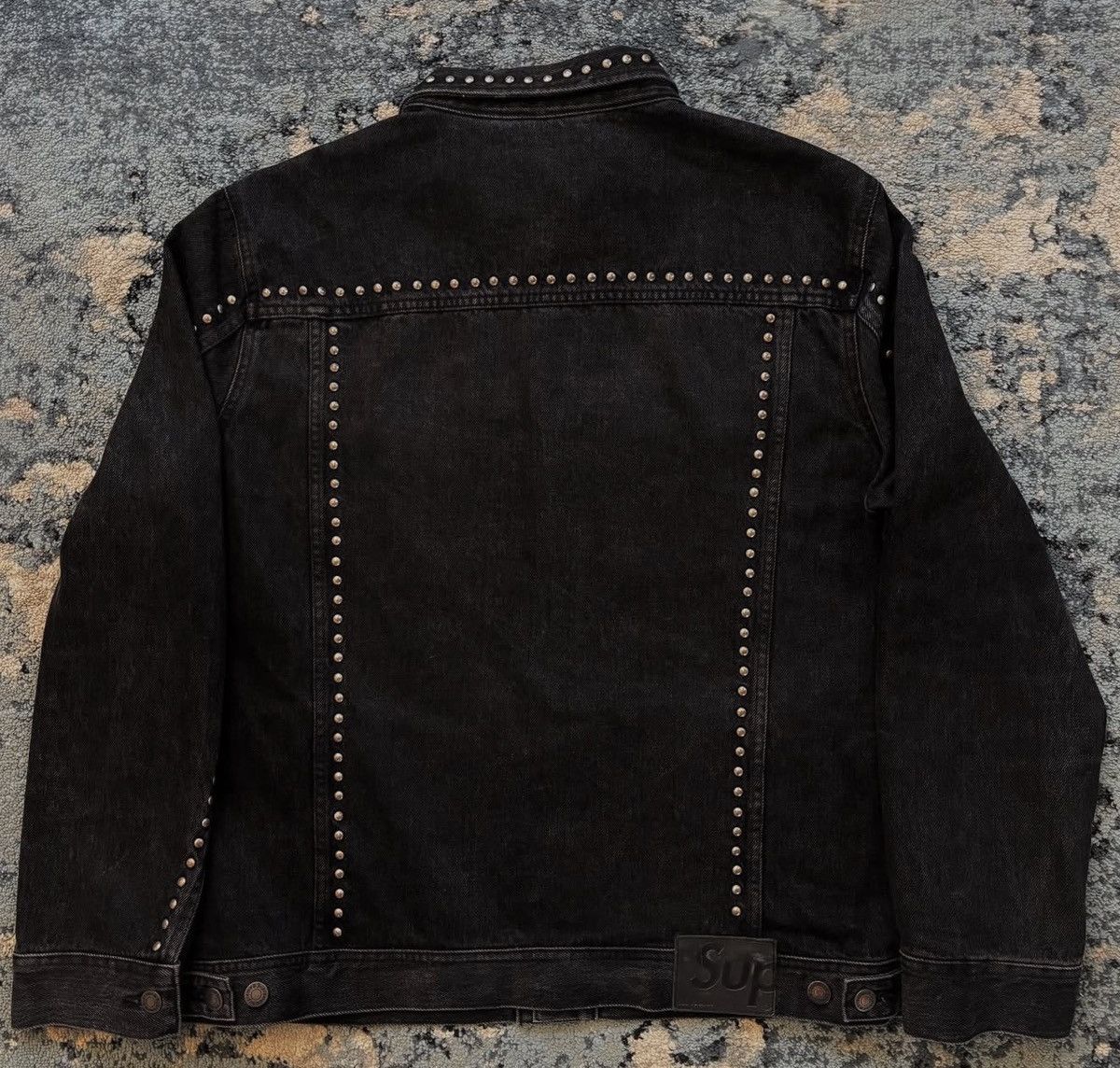 Supreme Supreme Denim Studded Jacket SS17 Size US XL / EU 56 / 4 - 4 Thumbnail