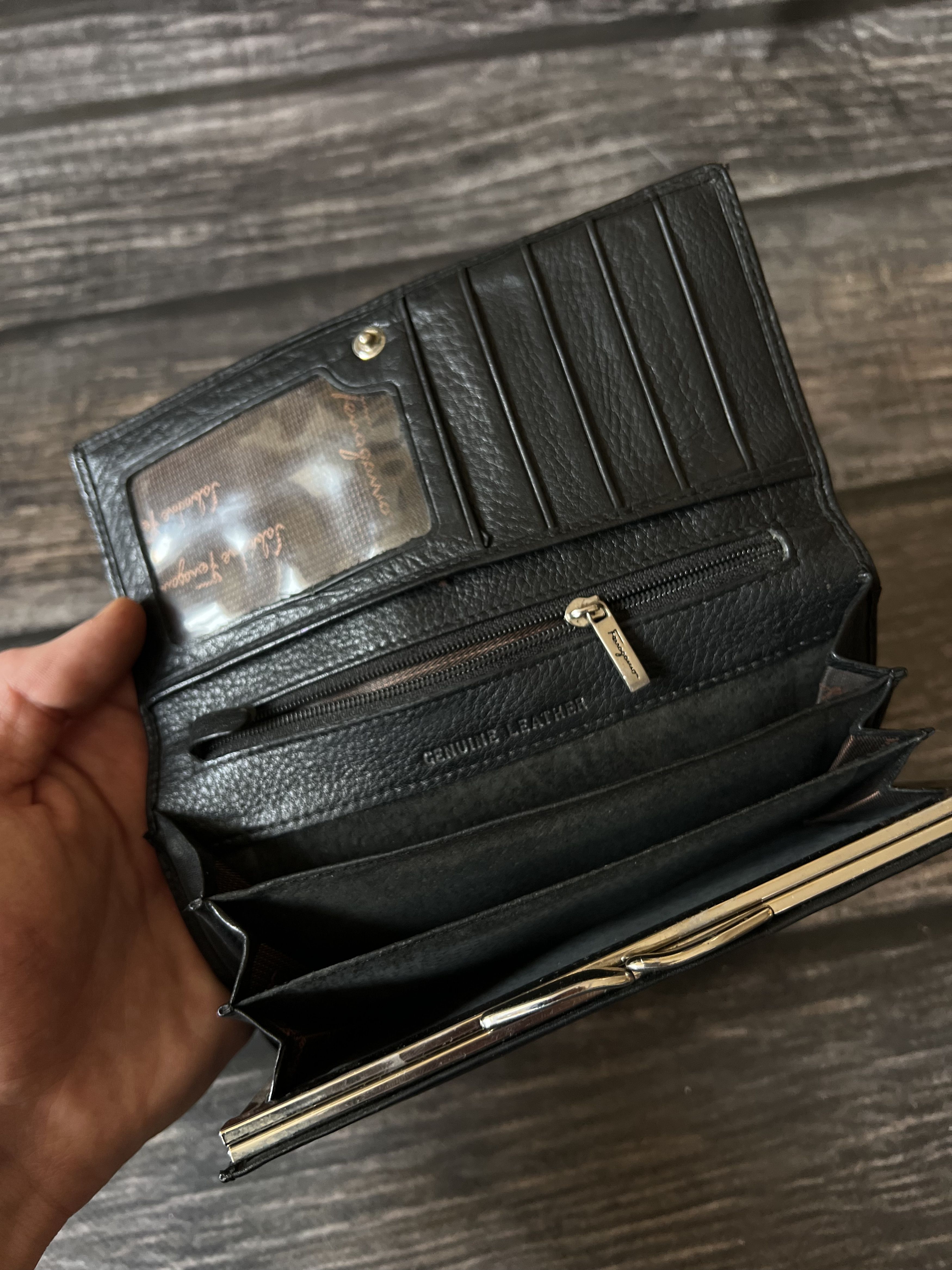Salvatore Ferragamo Vintage Salvadore Ferragamo Avanr Garde Leather Wallet Size ONE SIZE - 7 Thumbnail