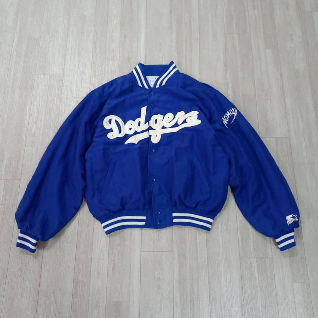 Starter Vintage Starter MLB LA Dodger Hideo Nomo Jacket Size US XL / EU 56 / 4 - 3 Thumbnail