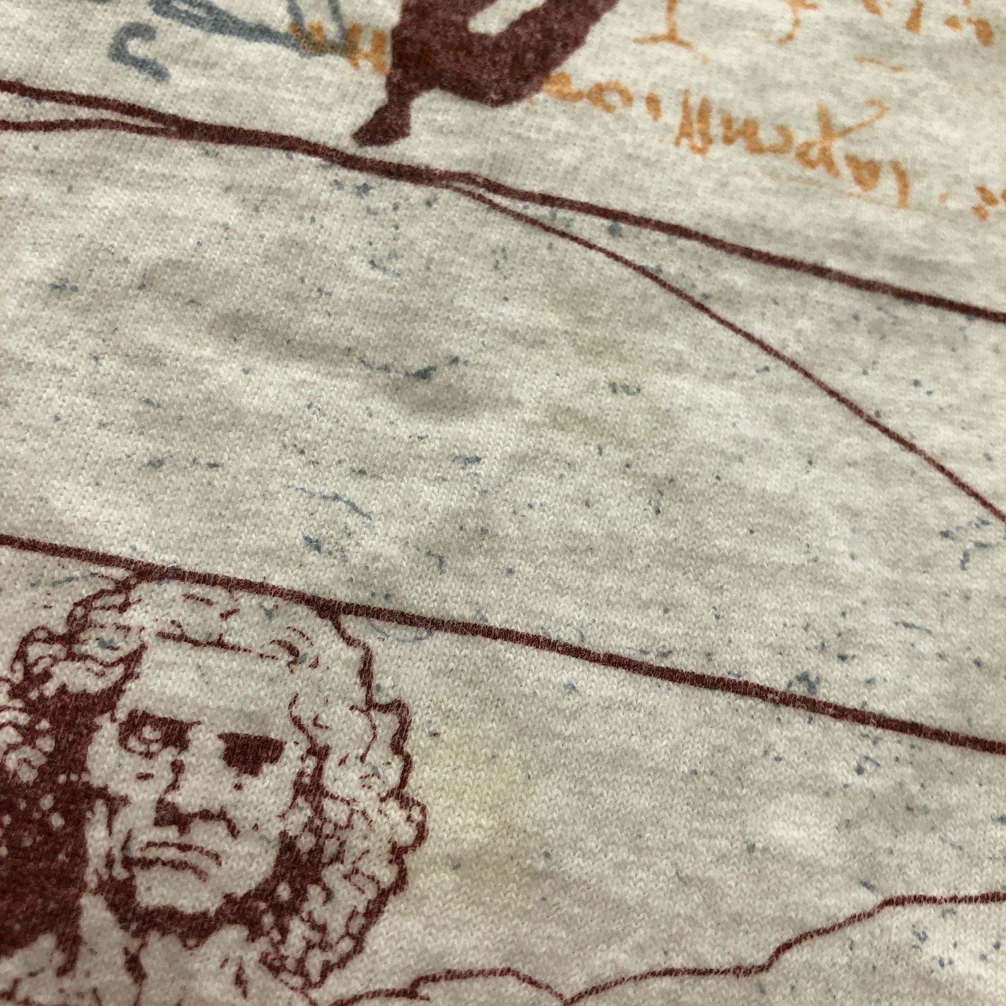 Other Vintage Wildwood Leonardo De Vinci All Over T-Shirt Size US XL / EU 56 / 4 - 3 Thumbnail