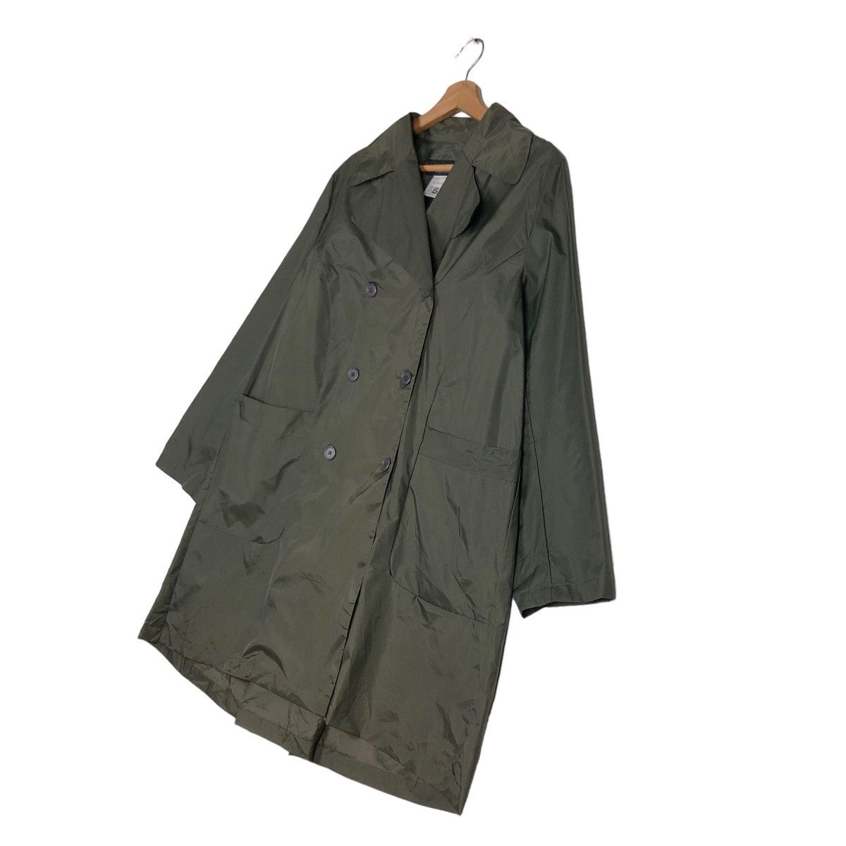 Issey Miyake 🔥Vtg Long Jacket Double Breast Macphee Tomorrowland Japan Size US S / EU 44-46 / 1 - 2 Thumbnail
