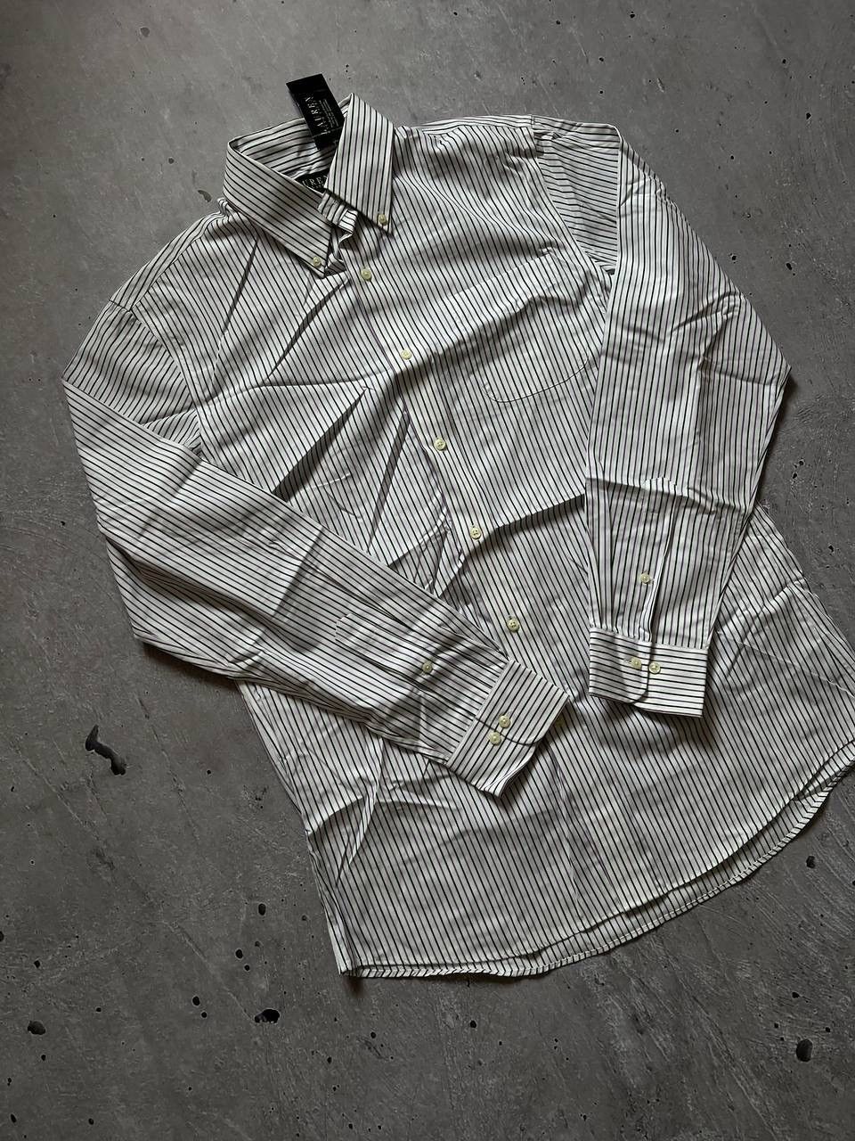 Polo Ralph Lauren Lauren Ralph Lauren men's button-down shirt, size 16 striped Size US L / EU 52-54 / 3 - 1 Thumbnail