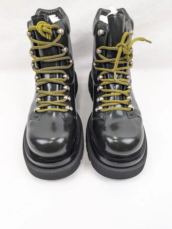 Bottega Veneta o1rshd1 Lug Hiking Ankle Boots in Dark Green Size US 11 / EU 44 - 18 Thumbnail