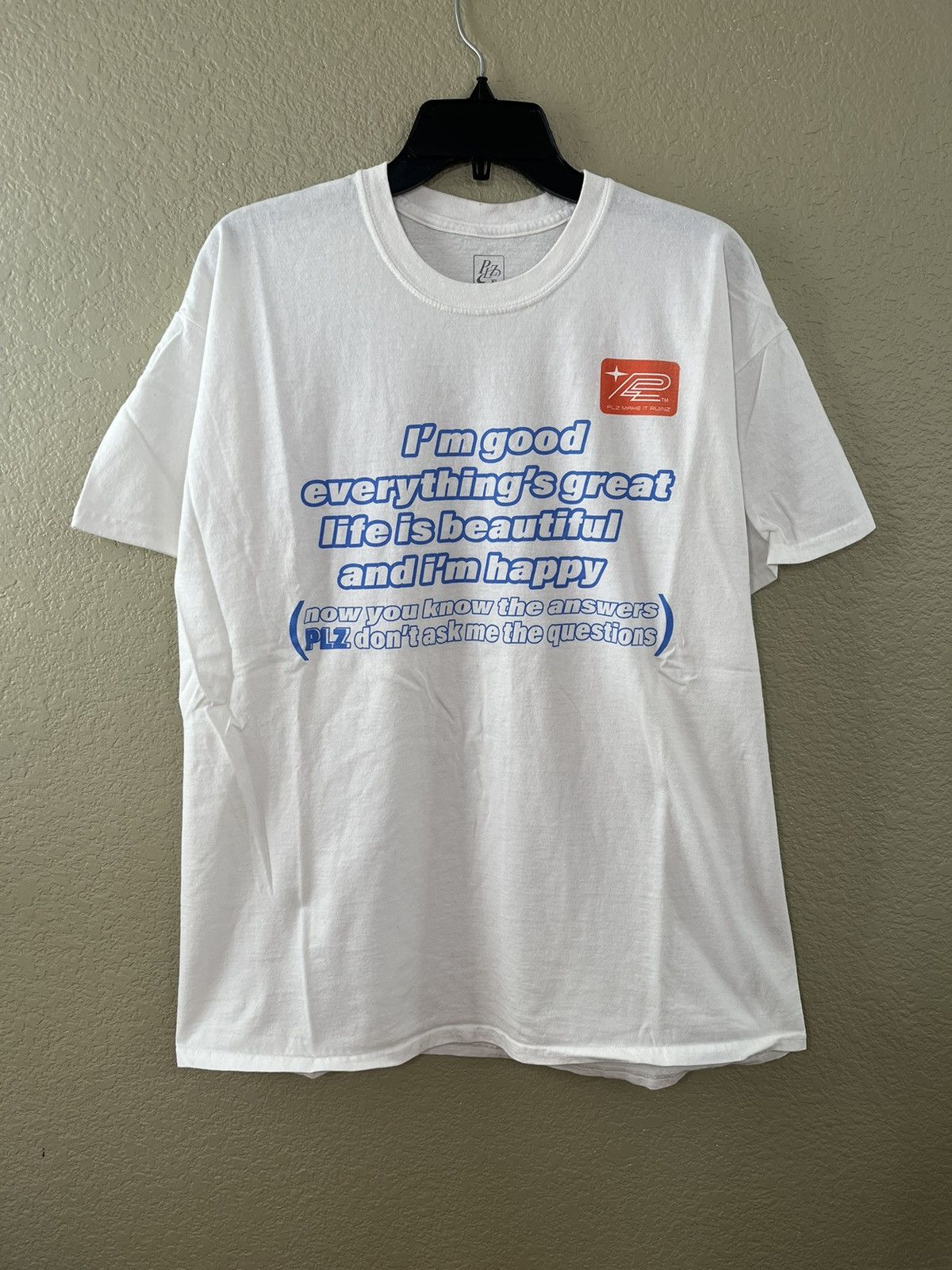 Frank Ocean Plz make it ruins Vegyn "I'm good" T-shirt XL Size US XL / EU 56 / 4 - 1 Thumbnail