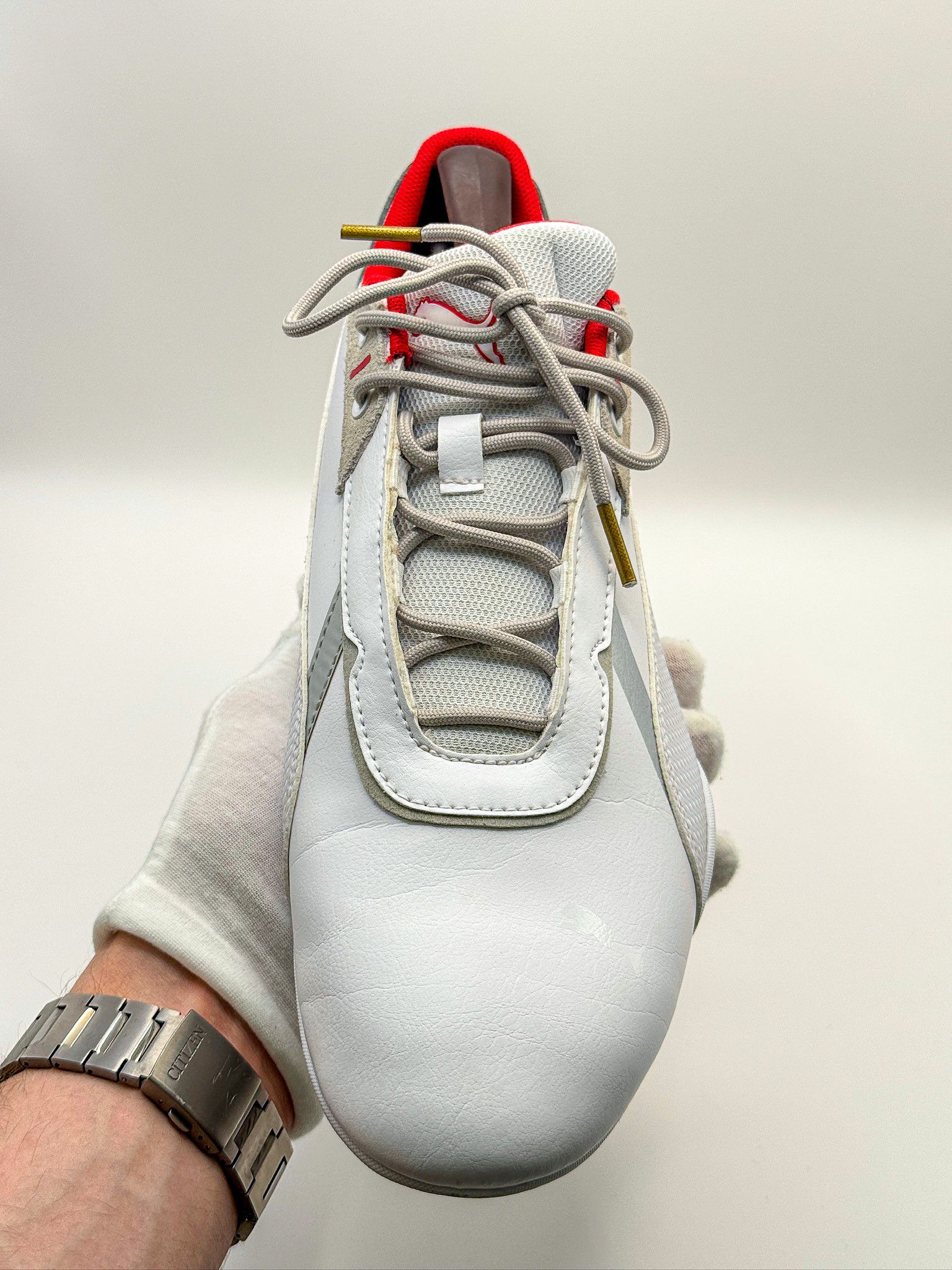 Ferrari × Puma Puma Ferrari R-Cat Machina White Red Sneakers Size US 9.5 / EU 42-43 - 7 Thumbnail