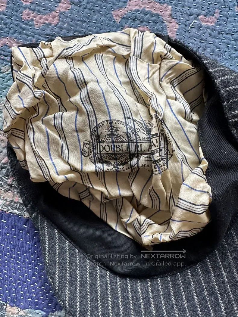 RRL Ralph Lauren RRL Ralph Lauren Wool striped newsboy hat Size ONE SIZE - 6 Thumbnail