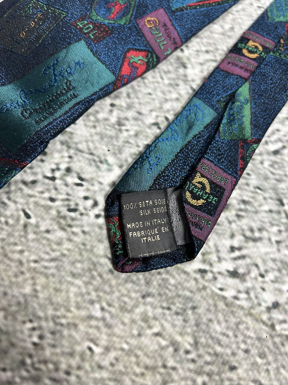 Jean Paul Gaultier Jean Paul Gaultier tie silk vintage avant garde Size ONE SIZE - 6 Thumbnail