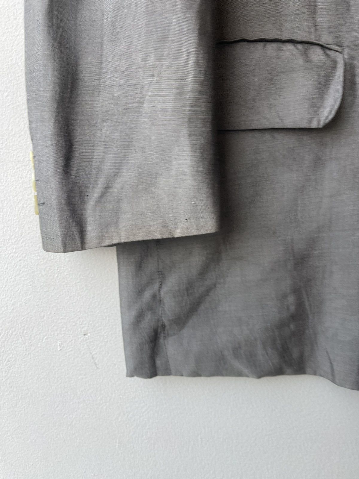 Comme des Garcons Homme Plus ARCHIVAL AD1997 Comme Des Garcons Homme Plus Silk Jacket Size US M / EU 48-50 / 2 - 4 Thumbnail