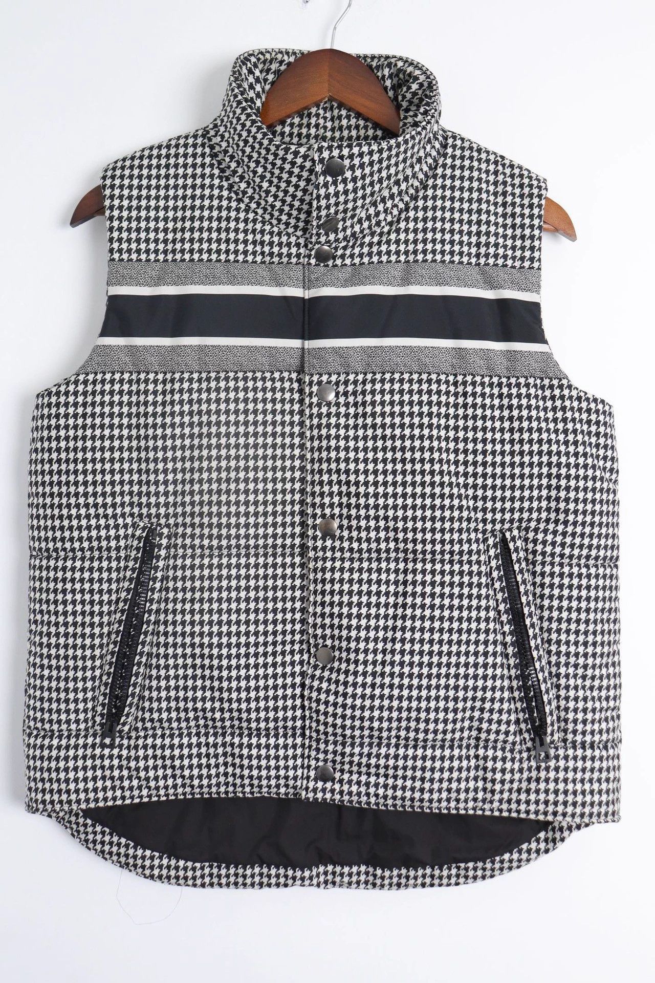 Dior Dior Houndstooth Down Vest XS Size XS / US 0-2 / IT 36-38 - 1 Thumbnail