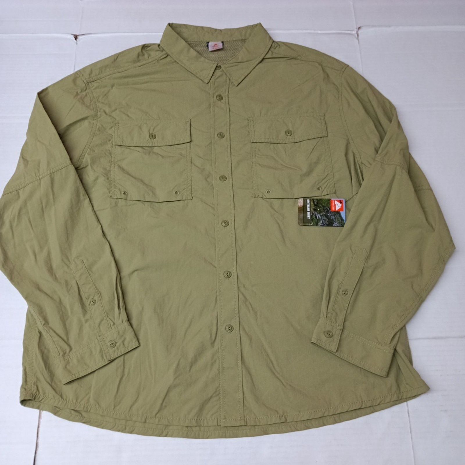 Other Ozark Trail Upstream Shirt Men's 2XL (50-52) Green Vented Size US XXL / EU 58 / 5 - 1 Thumbnail