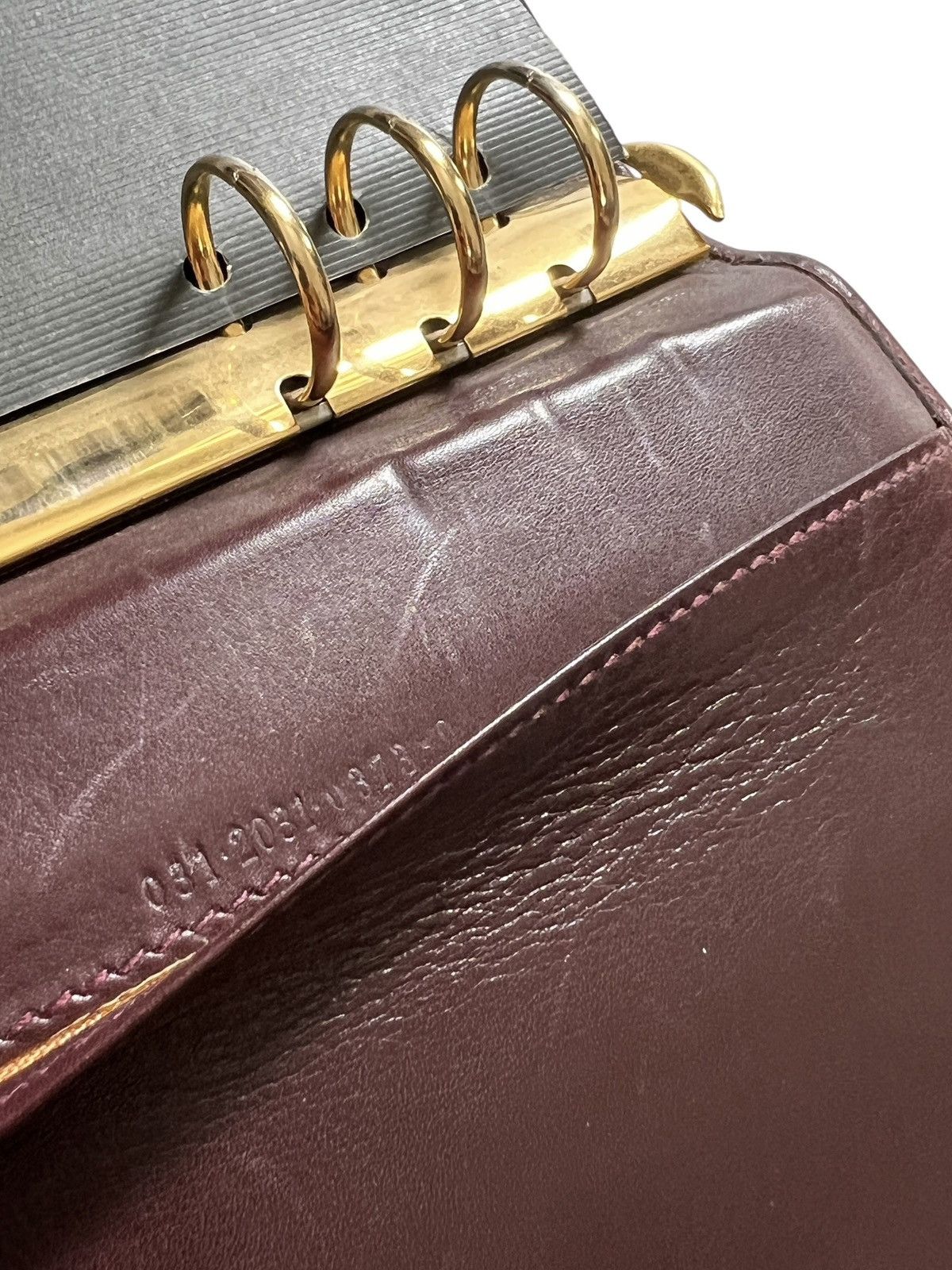 Gucci Vintage Gucci Leather Notebook Cover Size ONE SIZE - 12 Thumbnail