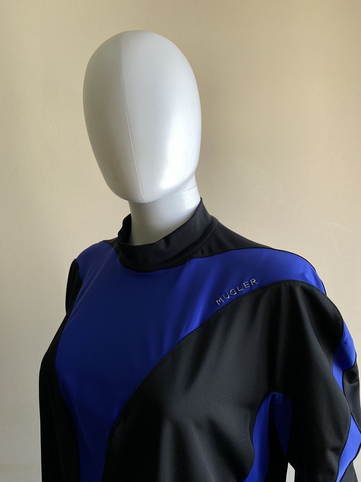 H&M × Mugler Mugler x H&M Womens Spiral Paneled Mini Dress Size XL Size XL / US 12-14 / IT 48-50 - 8 Thumbnail
