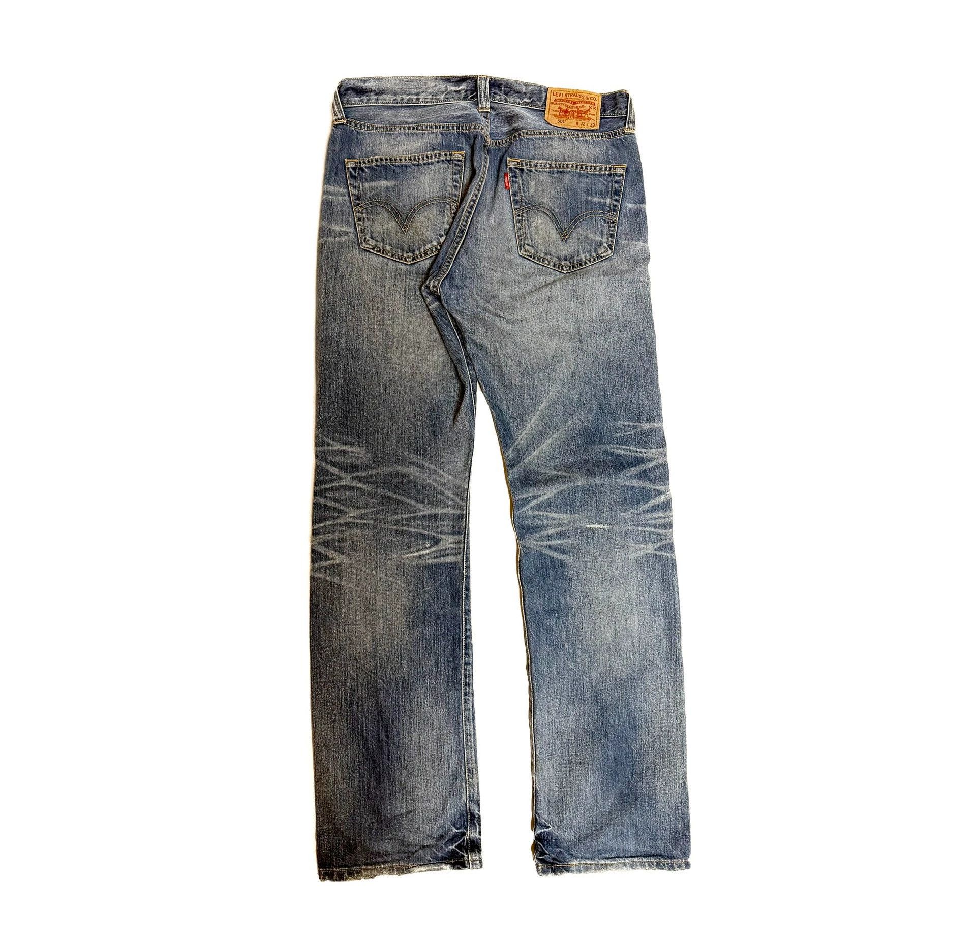 Levi's Levi's Japan 08501 Distressed Patched Jeans Wang Jie 2010 SG Size US 32 / EU 48 - 2 Thumbnail