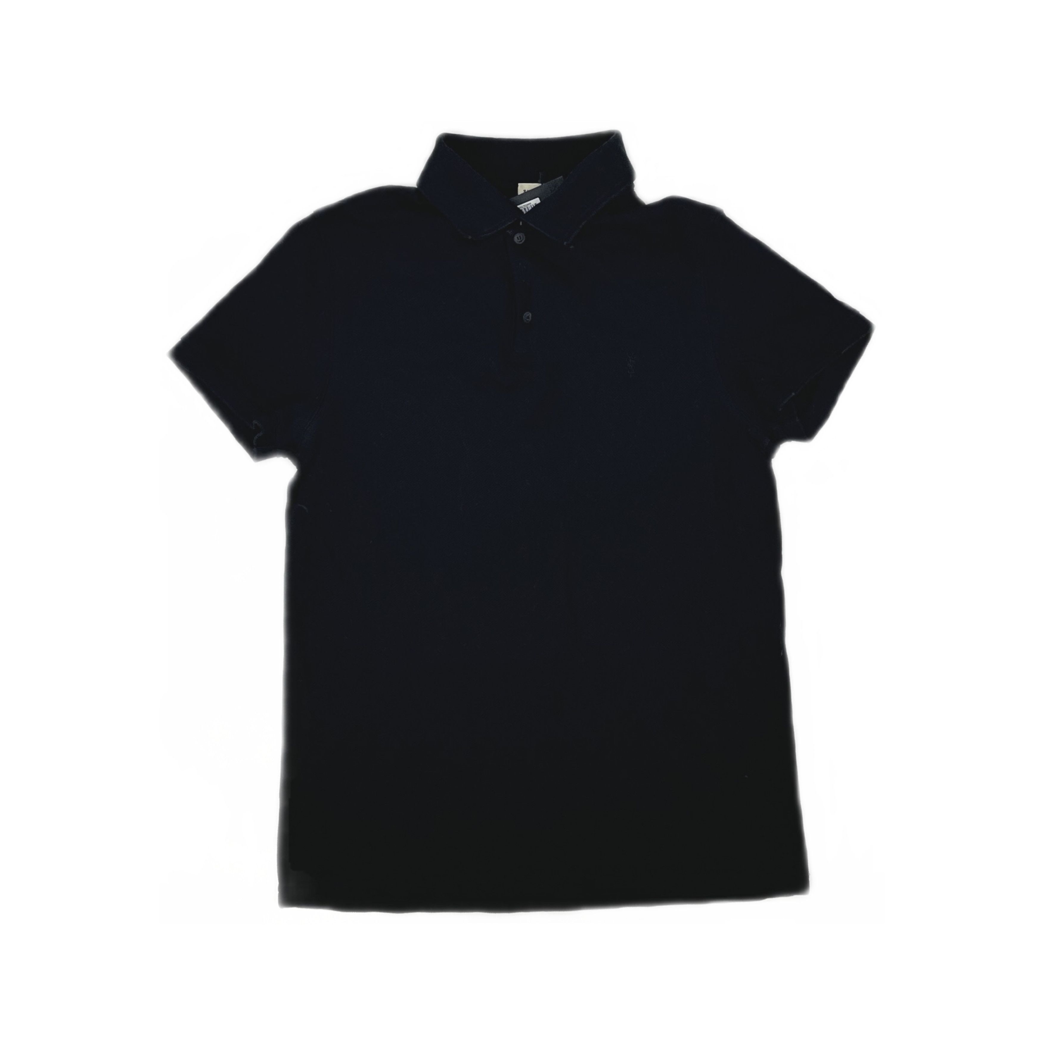 Saint Laurent Paris Saint Laurent Black Polo Shirt Size S Size US S / EU 44-46 / 1 - 1 Thumbnail