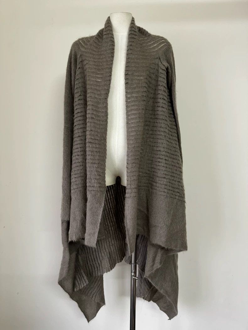 Rick Owens RickOwens 16Fw Wool Long Cardigan Coat Size US M / EU 48-50 / 2 - 1 Thumbnail