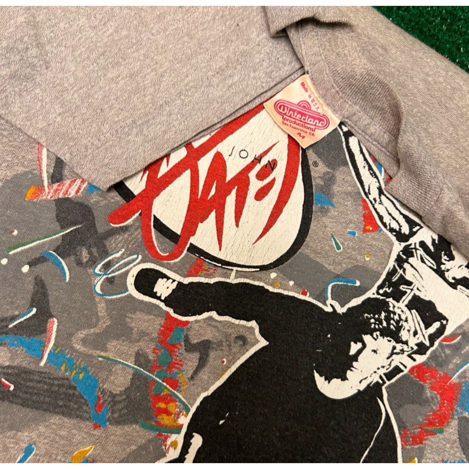 Vintage VINTAGE 80s Hall And Oats Daryl John 1985 Tour VTG Shirt Mens M Gray Regular Short Sleeve USA Mens Size US M / EU 48-50 / 2 - 3 Thumbnail