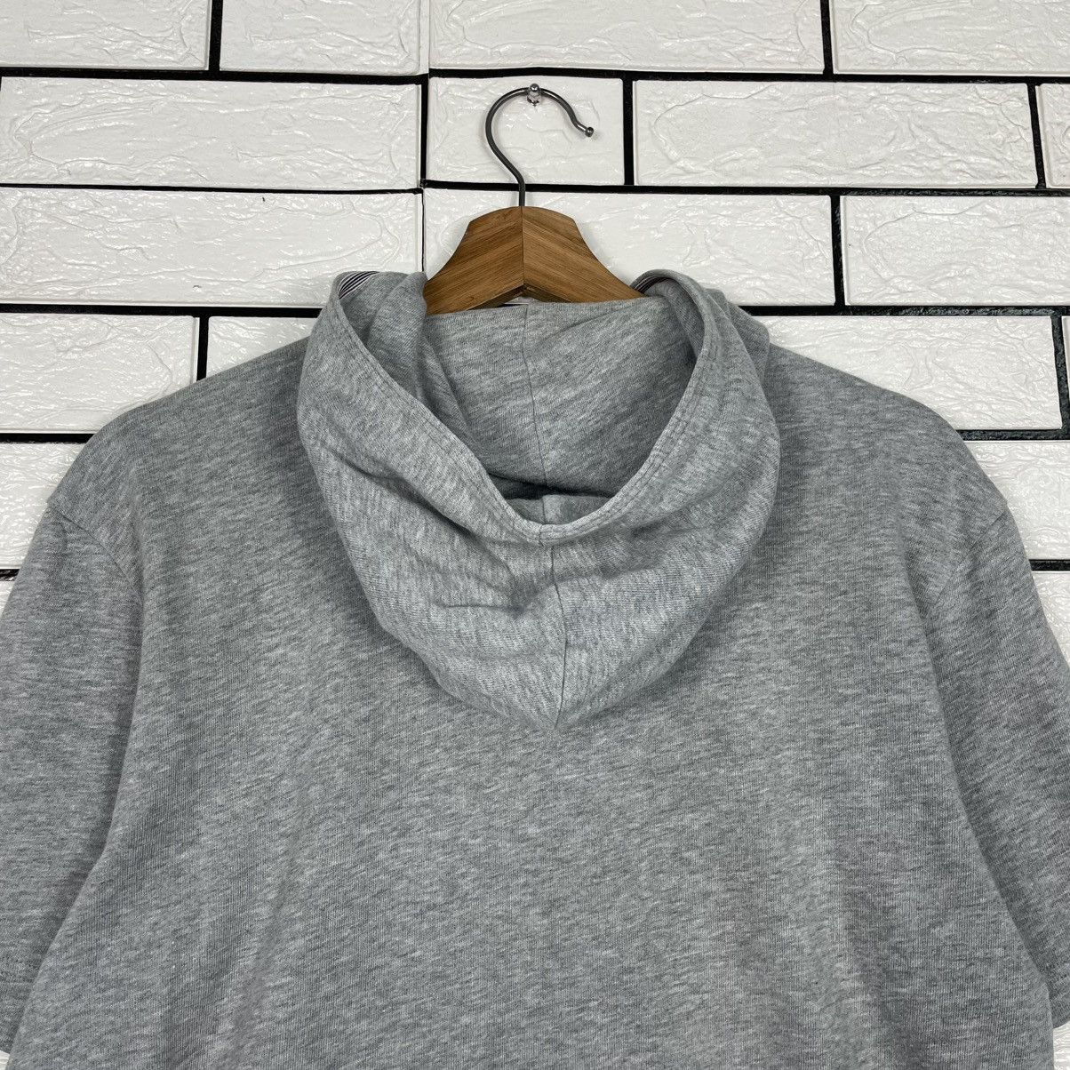 Burberry Burberry Black Label Short Sleeve Zipper Hoodie Size US S / EU 44-46 / 1 - 8 Thumbnail
