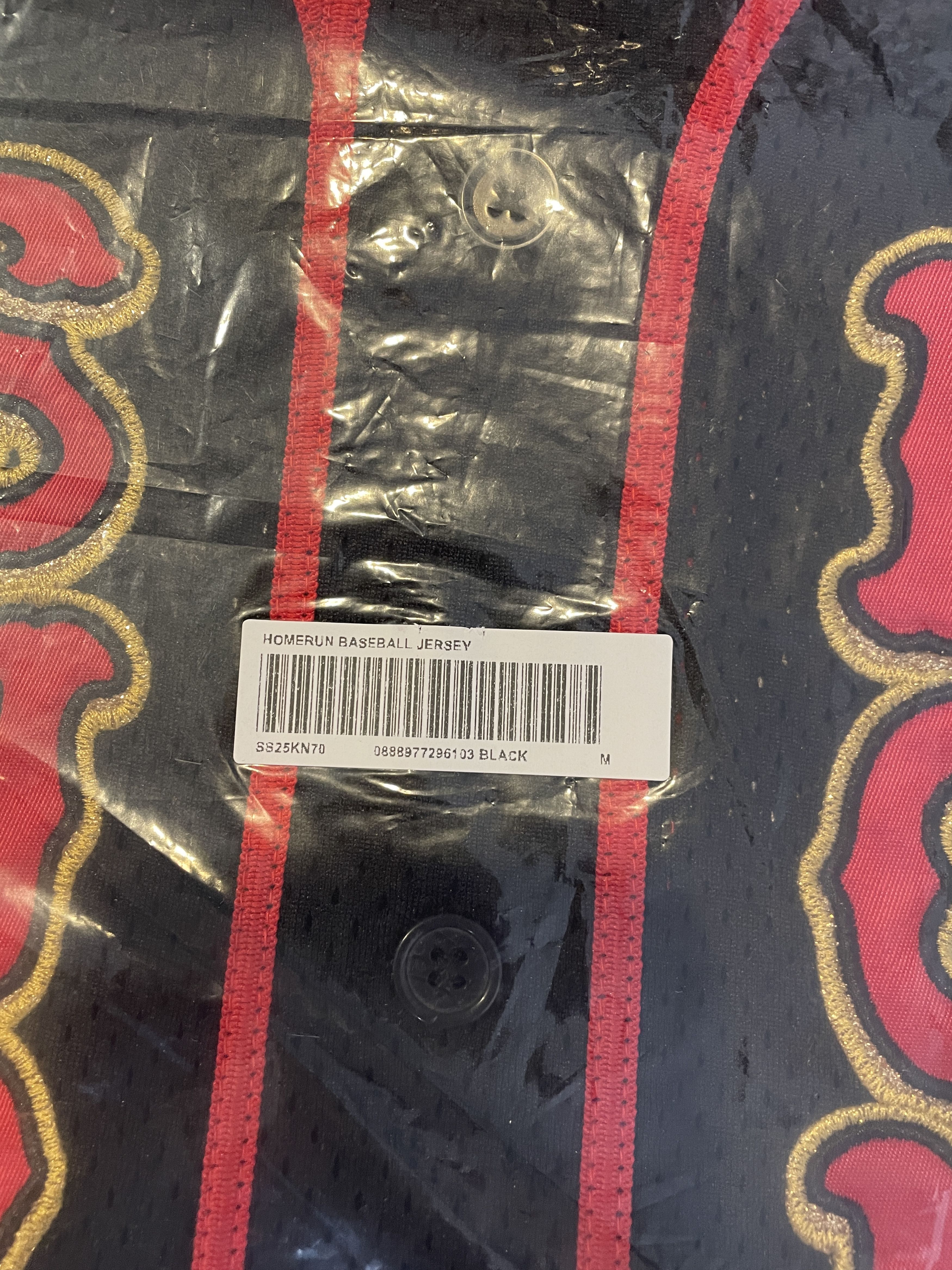 Supreme HOMERUN TOYKO BASEBALL JERSEY Size US M / EU 48-50 / 2 - 15 Thumbnail