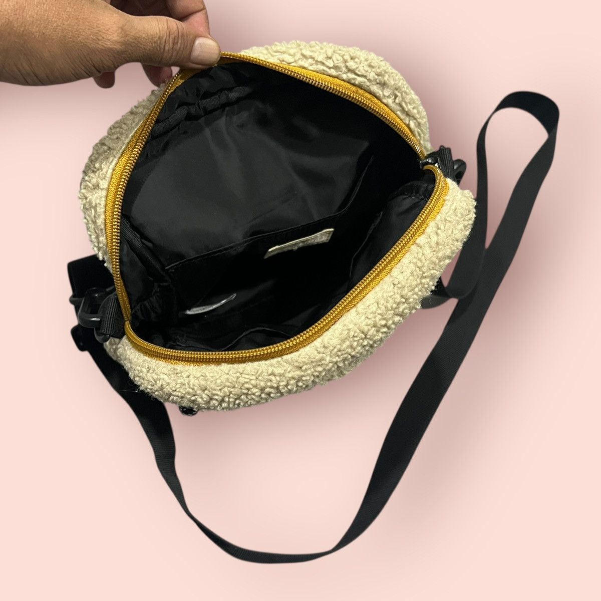 Japanese Brand × Studio Seven RARE STUDIO CLIP JAPAN FLEECE CROSSBODY SHOULDER BAG Size ONE SIZE - 15 Thumbnail