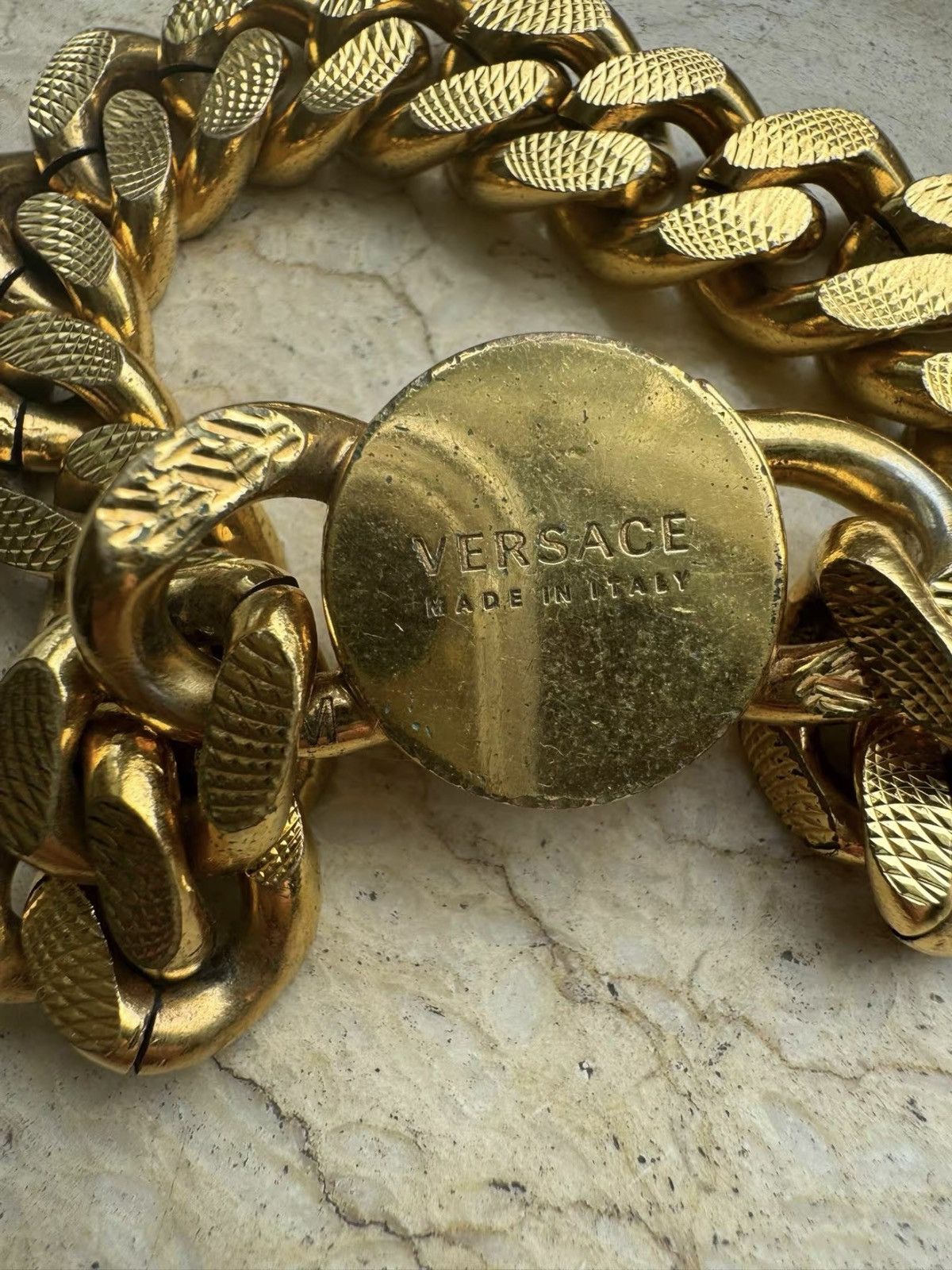 Versace Medusa logo chain bracelet Size ONE SIZE - 5 Thumbnail
