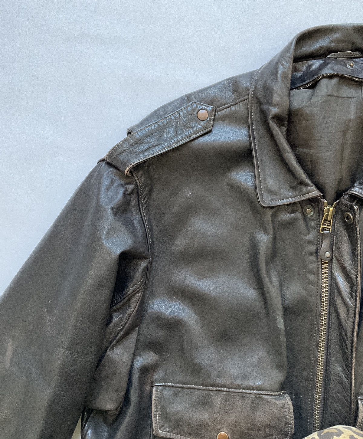 Vintage Vintage aviator jacket Size US XXL / EU 58 / 5 - 3 Thumbnail