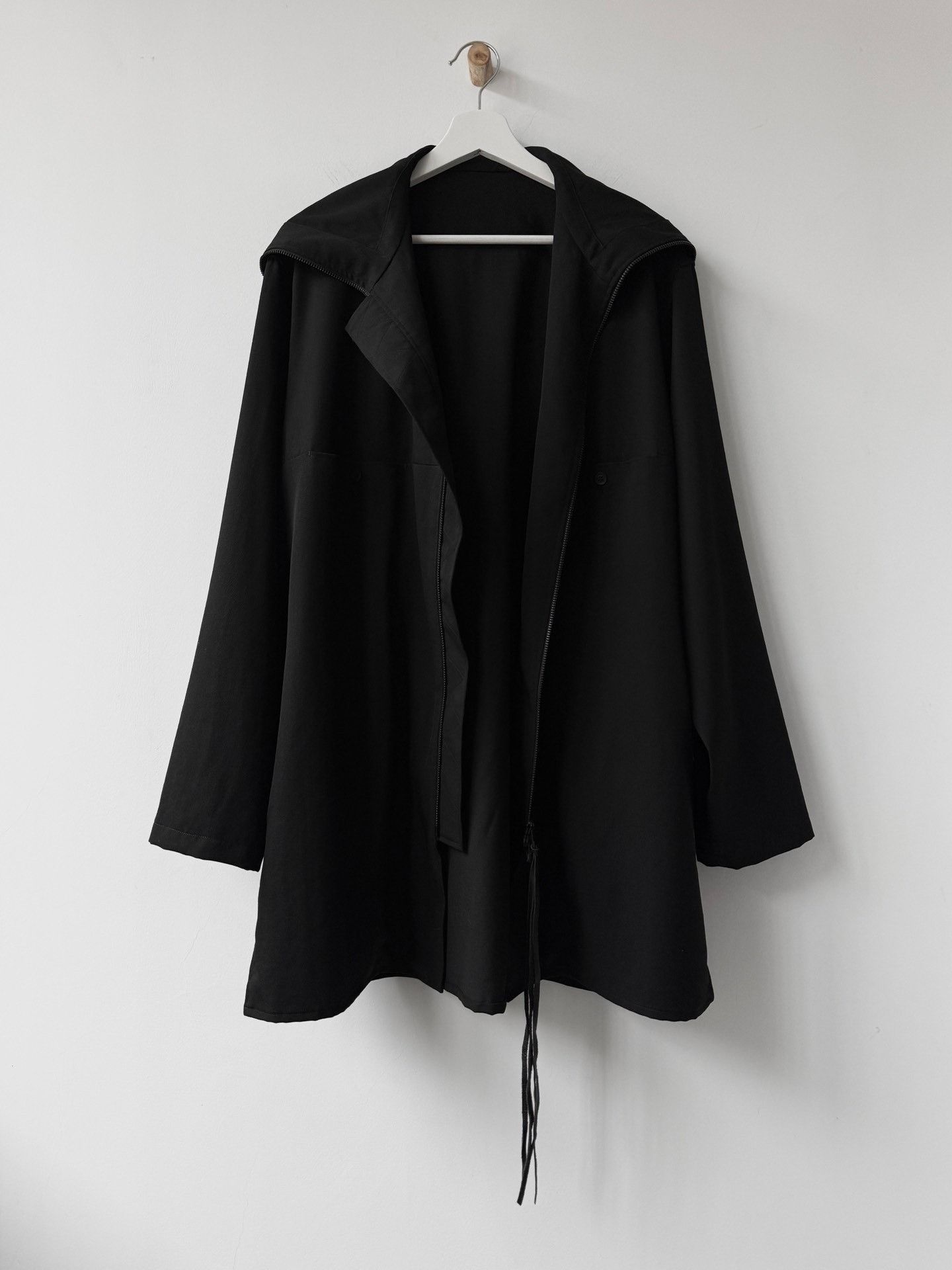Yohji Yamamoto Yohji Yamamoto B Minimal Hooded Jacket Size US M / EU 48-50 / 2 - 1 Thumbnail