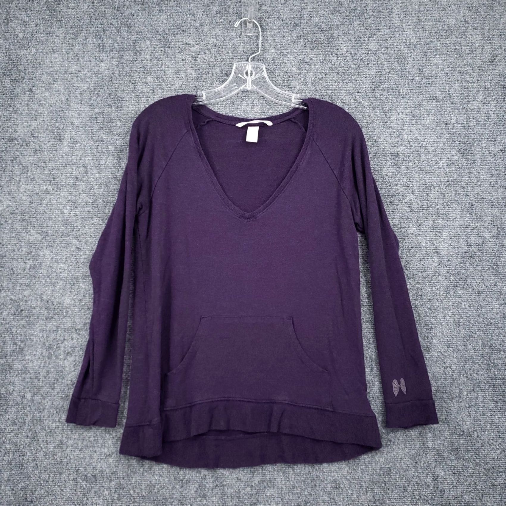 Victoria's Secret Victoria's Secret T-Shirt Womens S Purple Scoop Neck Long Sleeve Basic shirt Size S / US 4 / IT 40 - 2 Thumbnail