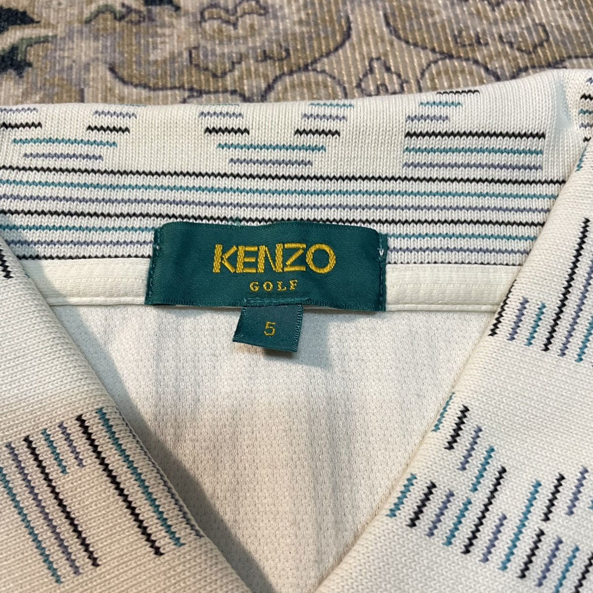 Kenzo KENZO PARIS GOLF LONG SLEEVE POLO Size US XL / EU 56 / 4 - 4 Thumbnail