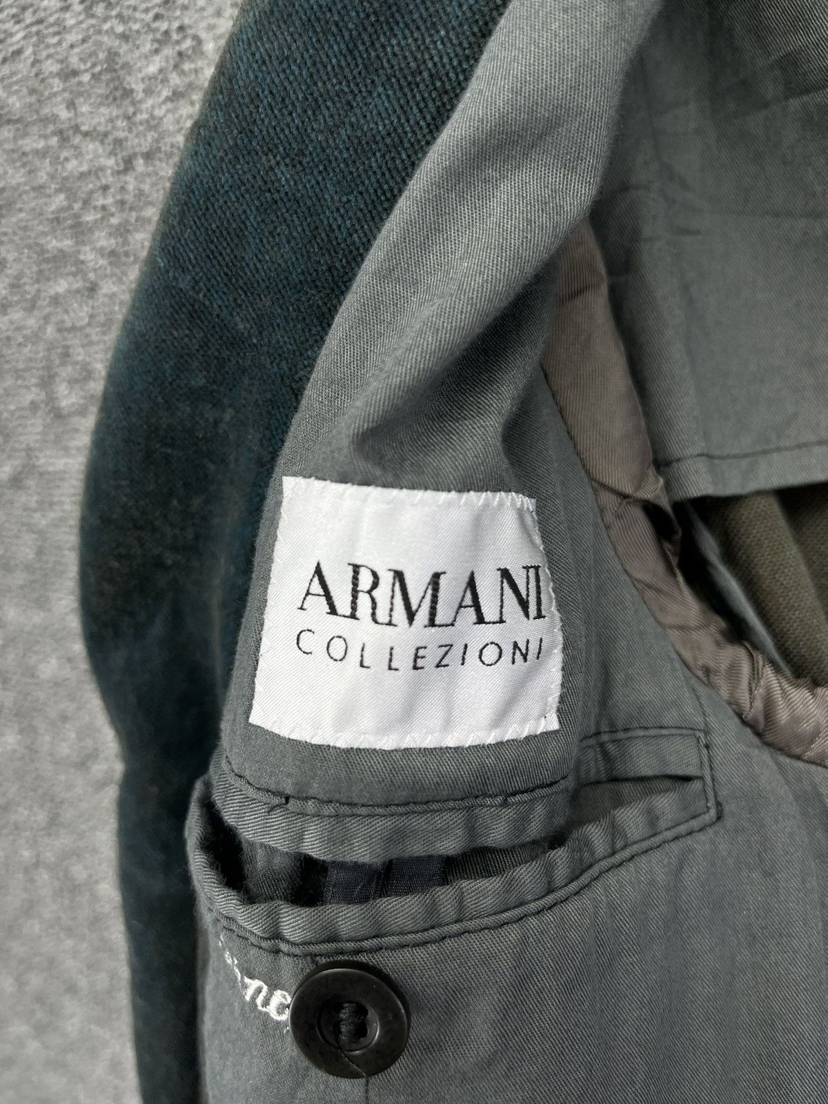 Armani Collezioni Vintage Armani Collezioni Wool Coats Jacket Size M / US 6-8 / IT 42-44 - 8 Thumbnail