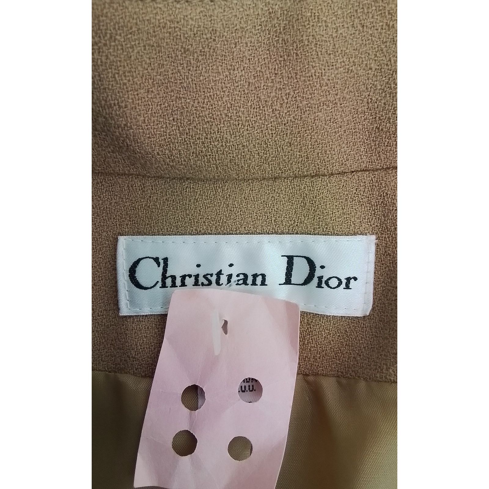 Dior Christian Dior Skirt Set Women 4 Brown/Black Jacket + Skirt Size S / US 4 / IT 40 - 8 Thumbnail