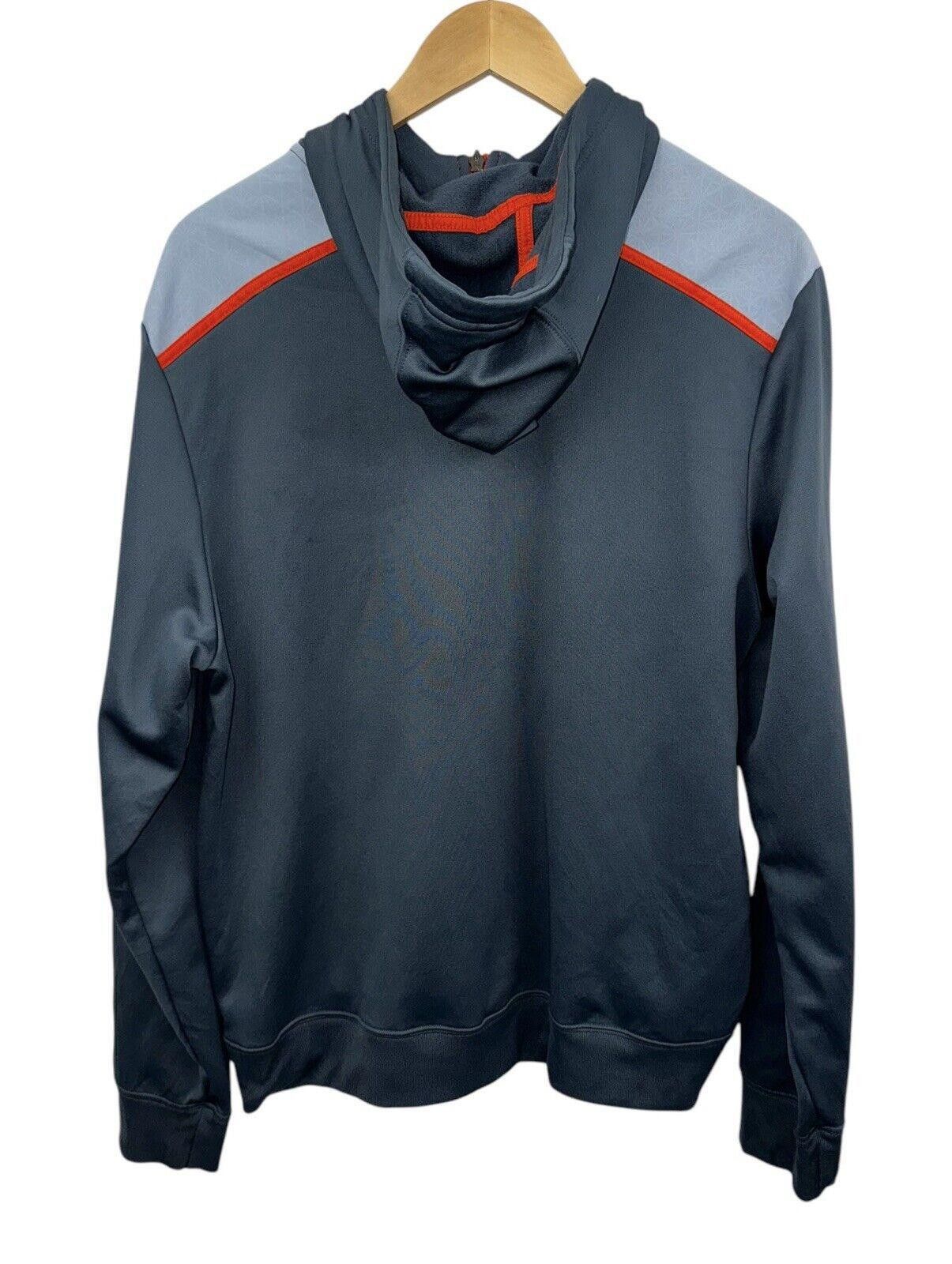 Nike Vintage Nike Kevin Durant KD Orange Full Zip Hoodie L Size US 34 / EU 50 - 3 Thumbnail