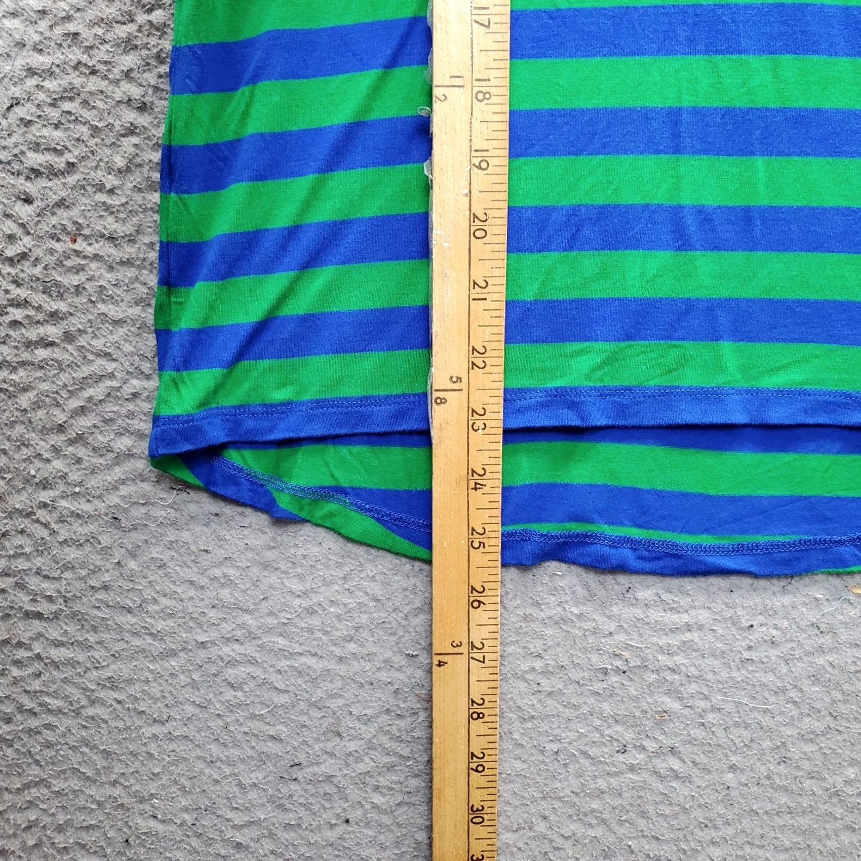 Michael Kors Michael Kors T Shirt Womens Small Multicolor Striped Short Sleeve V Neck Casual Size S / US 4 / IT 40 - 3 Thumbnail