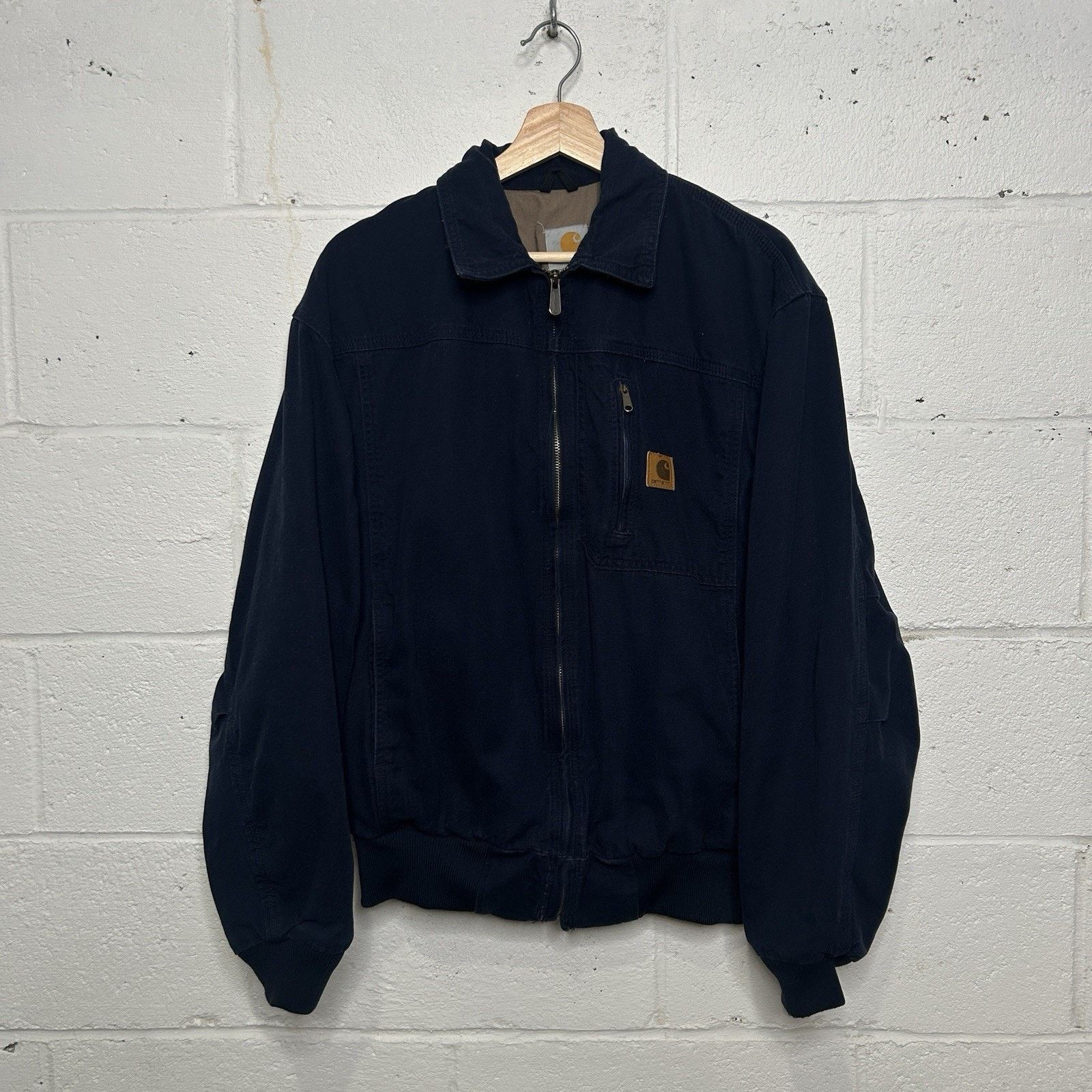 Carhartt Detroit J01 DNY Dark Navy カーハート NWT VTG Carhartt Jacket Men 54/3XL Detroit J01 DNY 'Dark