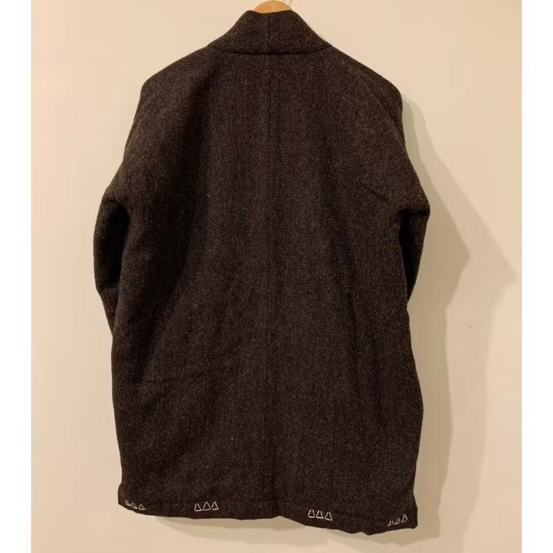 Visvim Visvim Dotera Coat Harris Tweed sanjuro kimono Size US M / EU 48-50 / 2 - 2 Thumbnail
