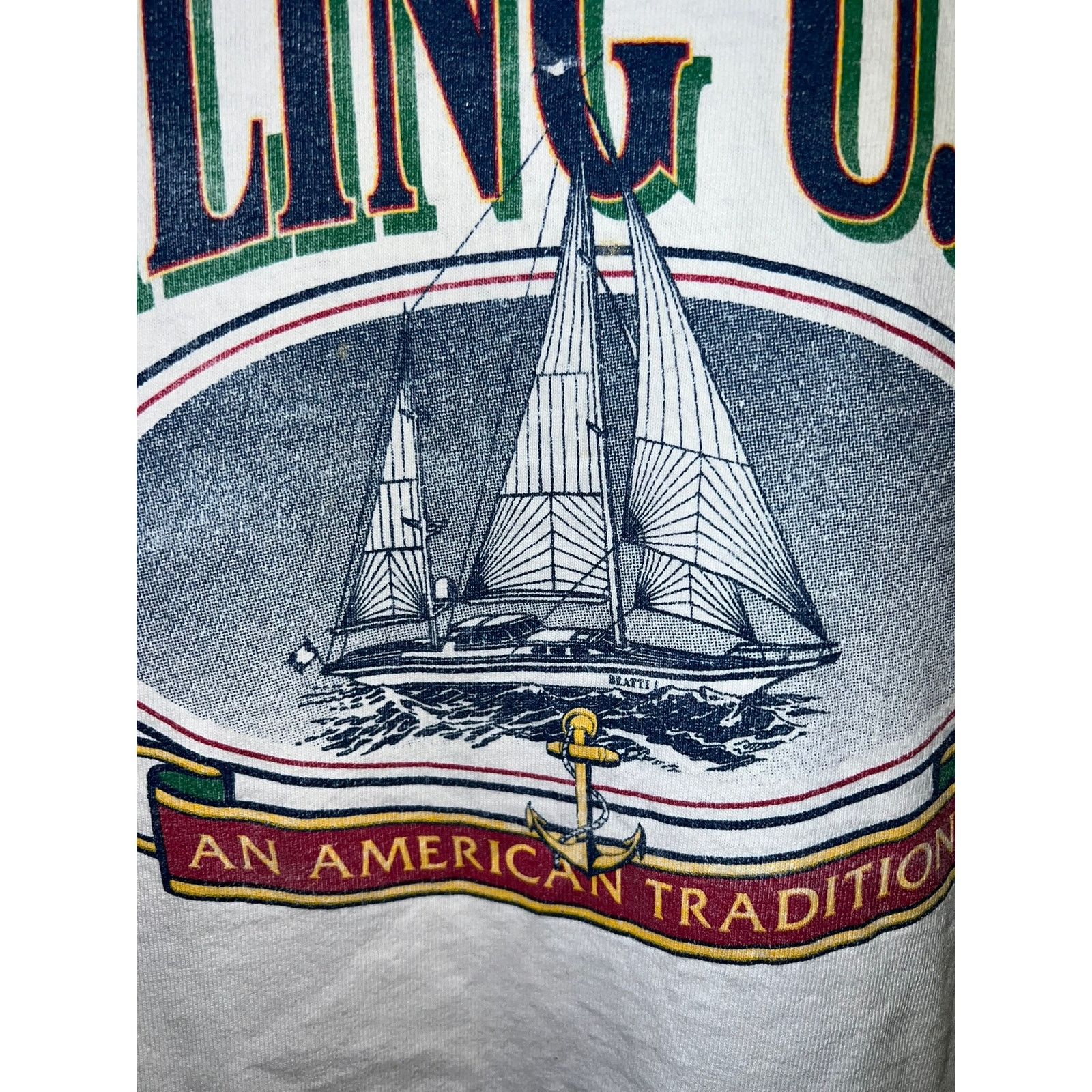 Jansport Vintage Sailing Shirt American Tradition Jansport Size US XXL / EU 58 / 5 - 5 Thumbnail