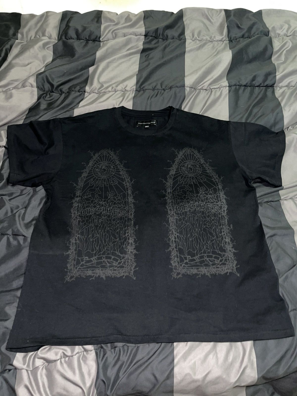 Who Decides War WHO DECIDES WAR Black Thorn windows shirt Size US XXL / EU 58 / 5 - 1 Thumbnail