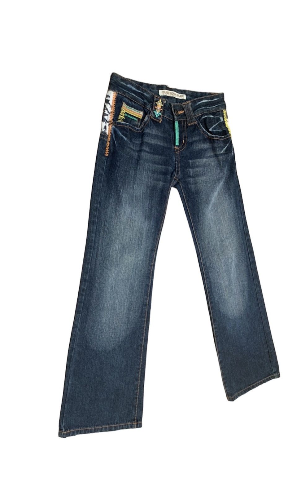 Hysteric Glamour × Japanese Brand × Vintage Blue Moon Blue Welina Flare Inspired by Hysteric Glamour Size US 29 - 3 Thumbnail