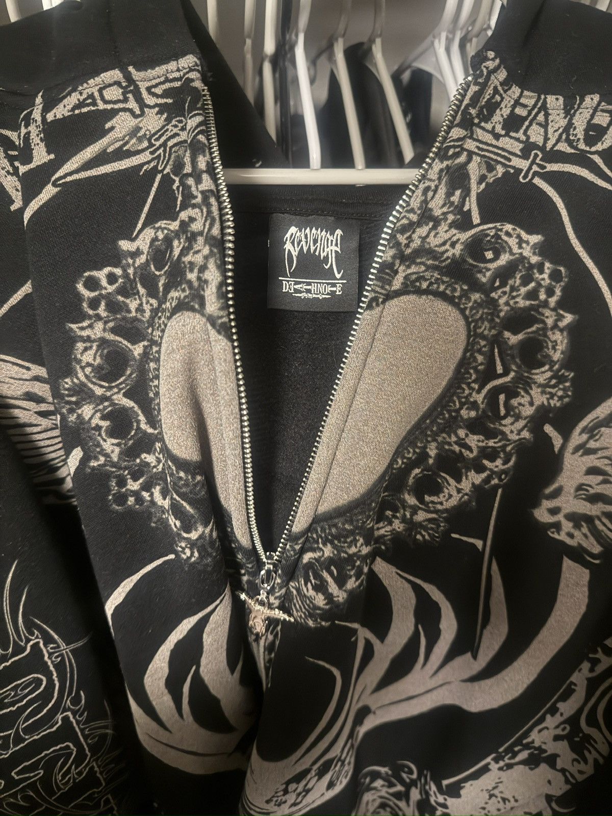 Revenge XL REVENGE X DEATH NOTE SHRINE HOODIE Size US XL / EU 56 / 4 - 5 Thumbnail