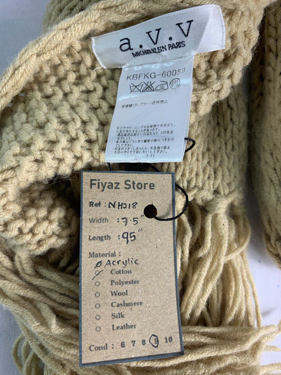 Michel Klein Michel Klein A.V.V Scarf / Muffler / Neckwear Size ONE SIZE - 4 Thumbnail