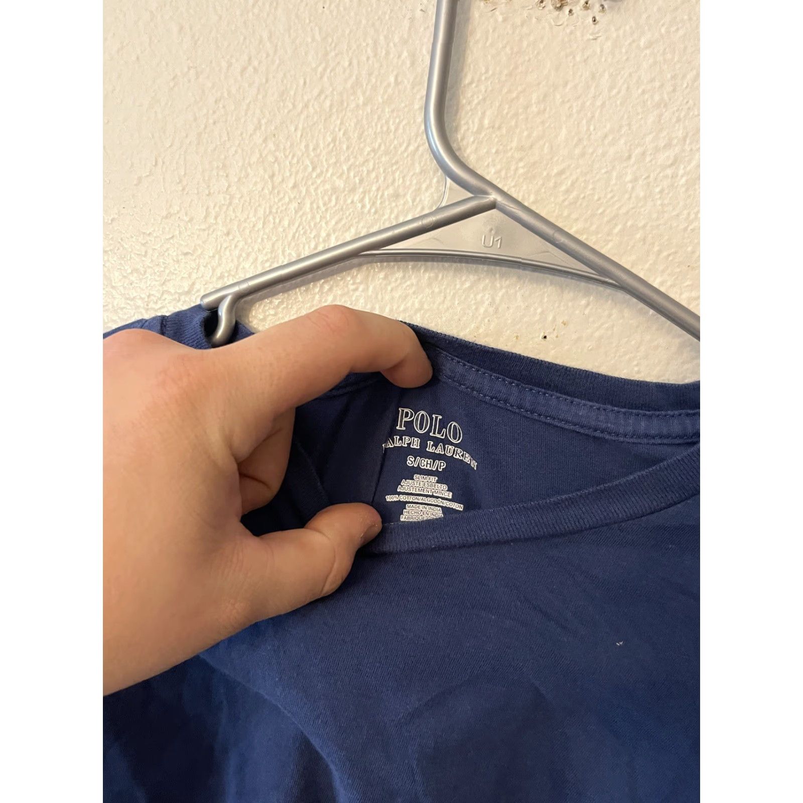 Polo Ralph Lauren Polo Ralph Lauren Sleepwear Shirt Men S Cotton Blue Knit Long Sleeve Solid Sleep Shirt EUC! Top Size US S / EU 44-46 / 1 - 2 Thumbnail