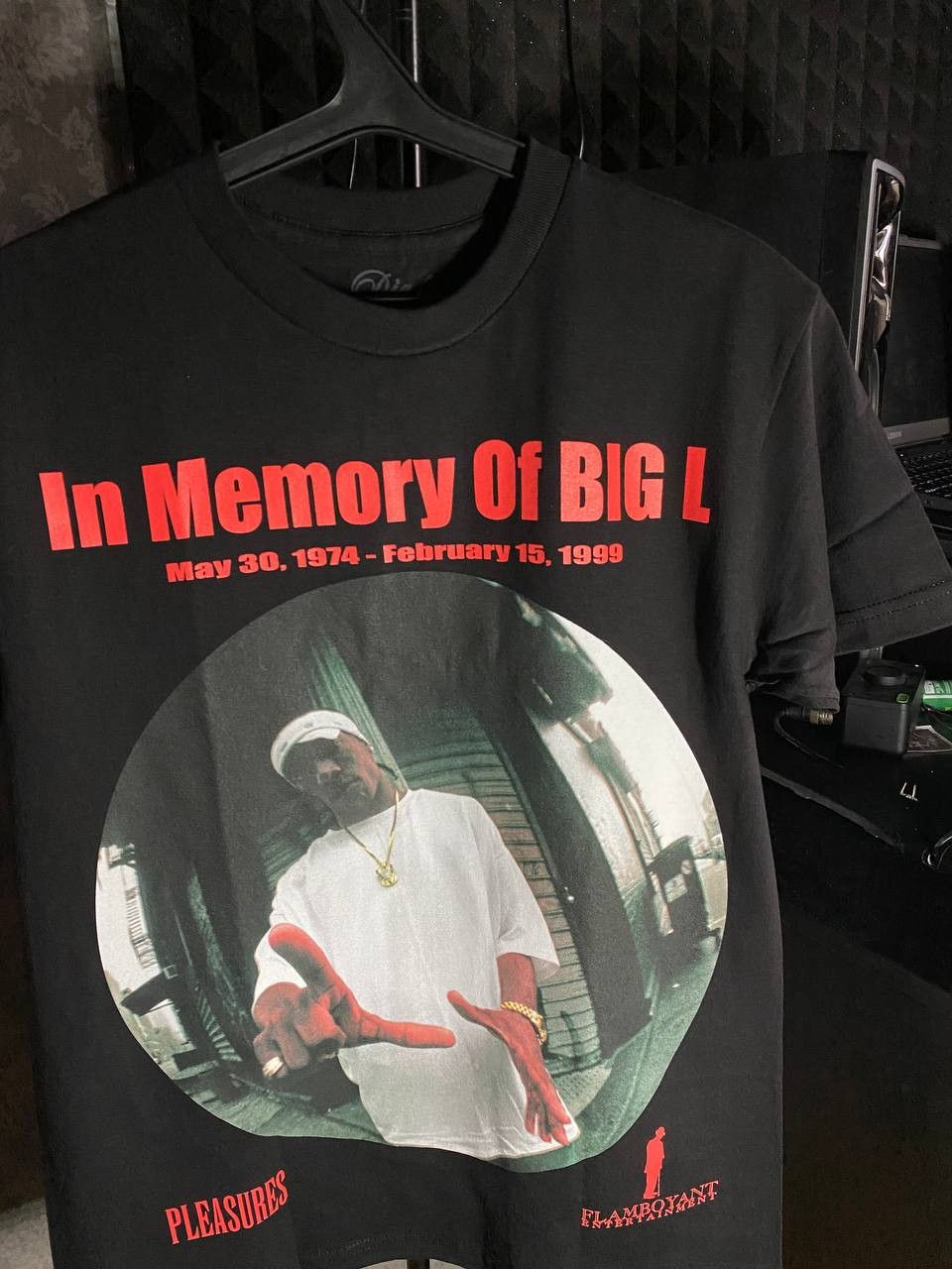 Pleasures Pleasures Big L Memory Tee Size US M / EU 48-50 / 2 - 3 Thumbnail