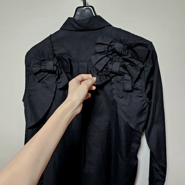 Comme des Garcons Comme Des Garcons Bow-tie shirt Size XS / US 0-2 / IT 36-38 - 4 Thumbnail