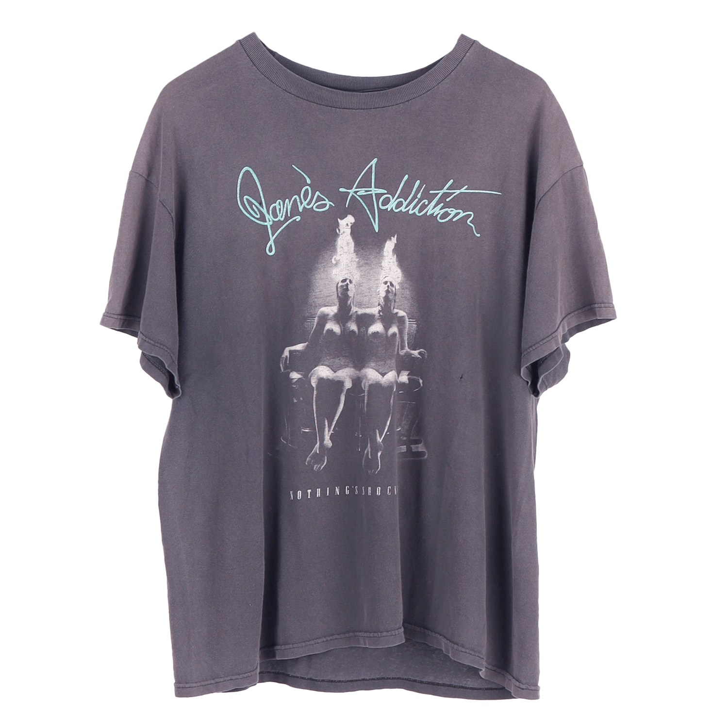 Vintage JANES ADDICTION NOTHINGS SHOCKING TOUR TEE Size US L / EU 52-54 / 3 - 1 Thumbnail
