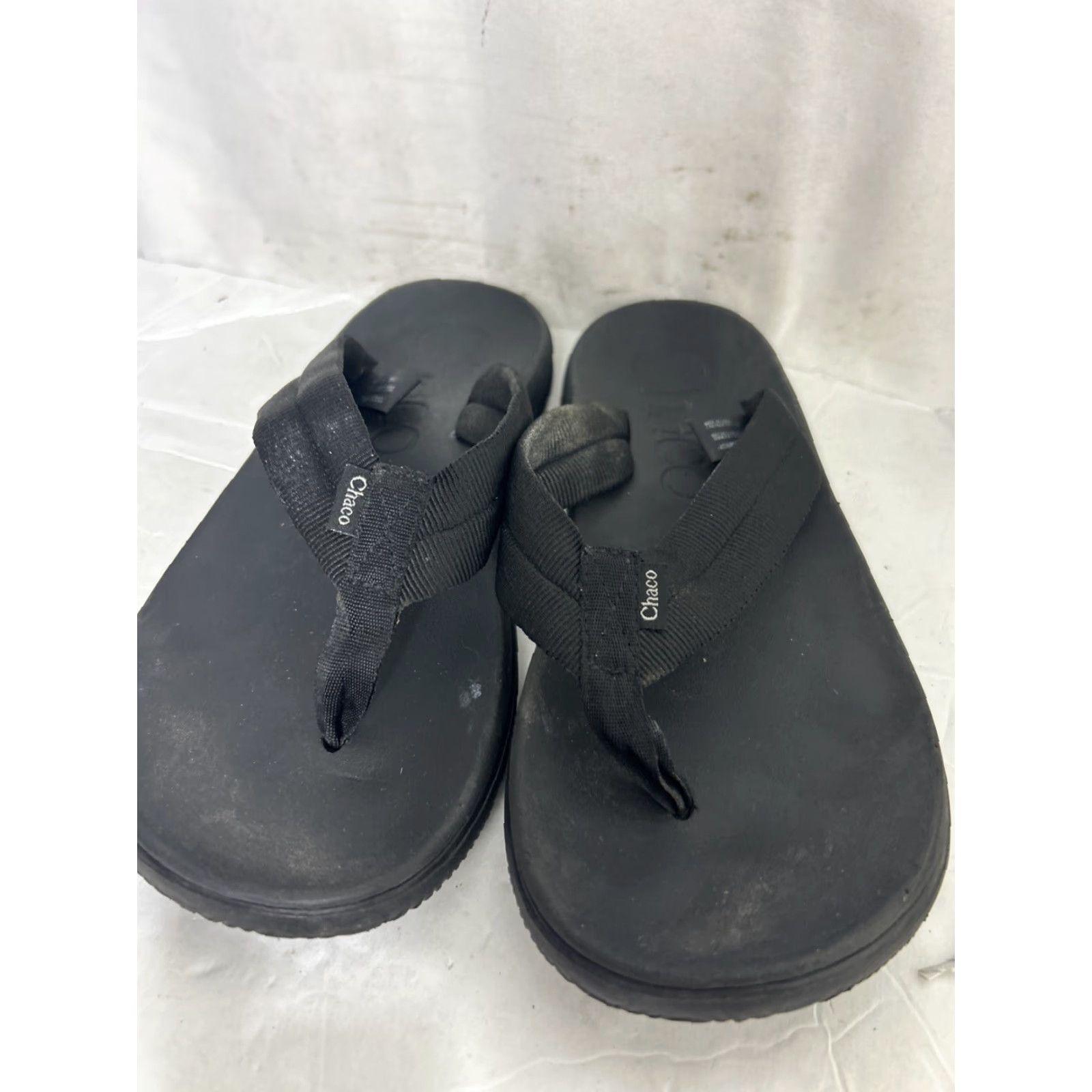 Chaco Chaco Womens Flip Flop Sandal Black 7 Thong Shoes Size US 7 / IT 37 - 5 Thumbnail