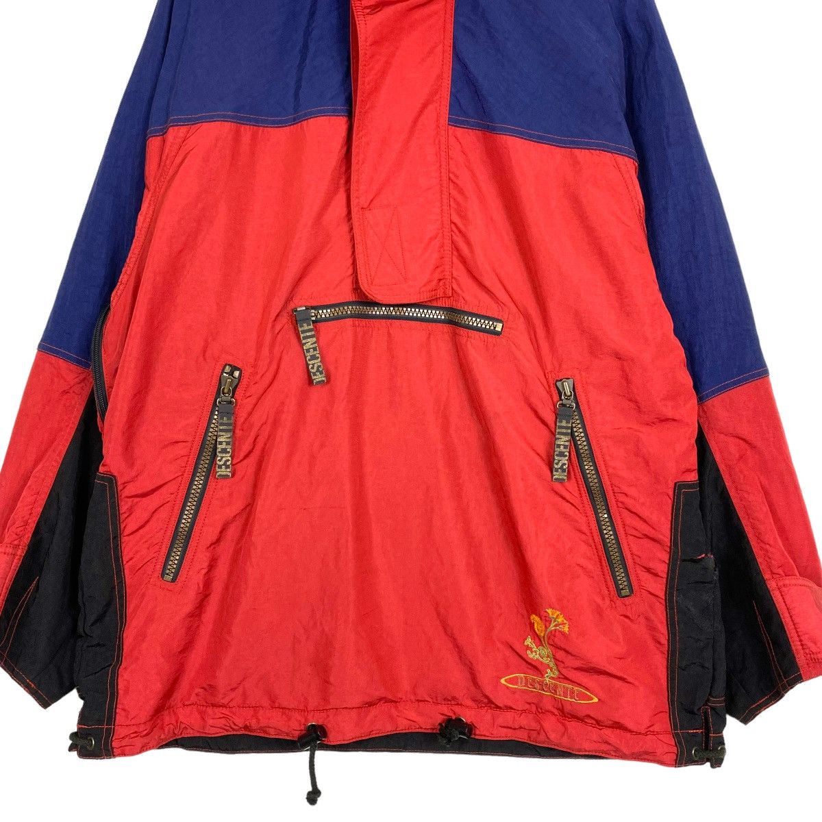 Descente Vintage 90s Descentre Multizipper Snowboards Halfzip Jacket Size US L / EU 52-54 / 3 - 5 Thumbnail