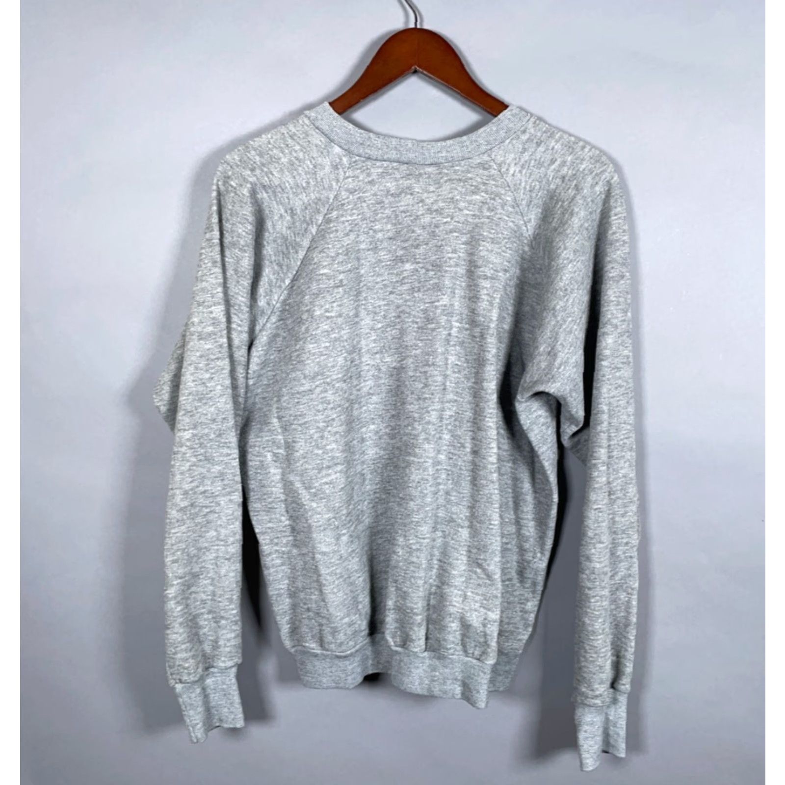 Vintage VINTAGE Healthknit 80s Australia Varsity Club Sweatshirt Adult L Gray Graphic Print Pullover Crew Neck Raglan Sleeve Mens Size US L / EU 52-54 / 3 - 2 Thumbnail