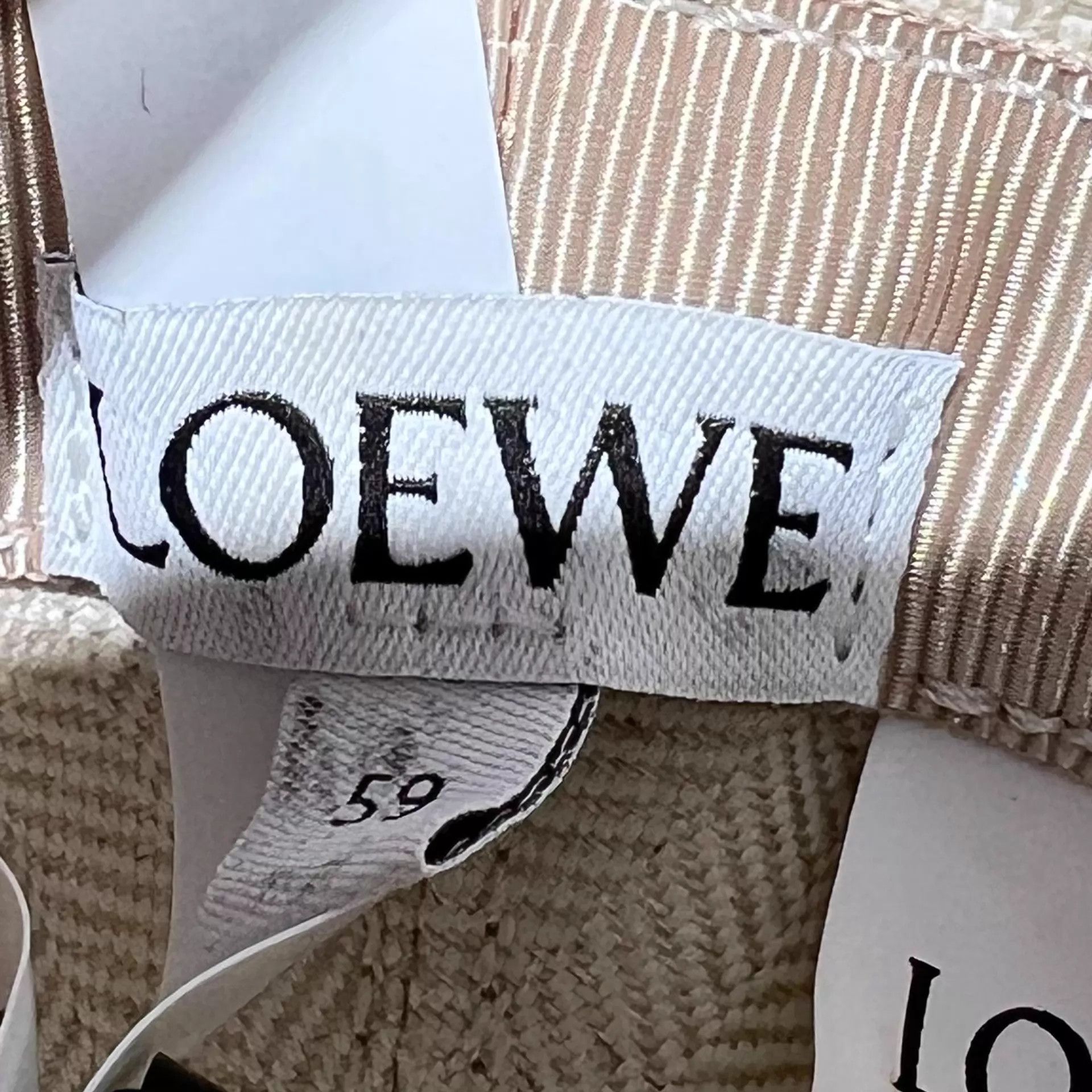 Loewe LOEWE Anagram Bucket Hat 59cm Size ONE SIZE - 3 Thumbnail