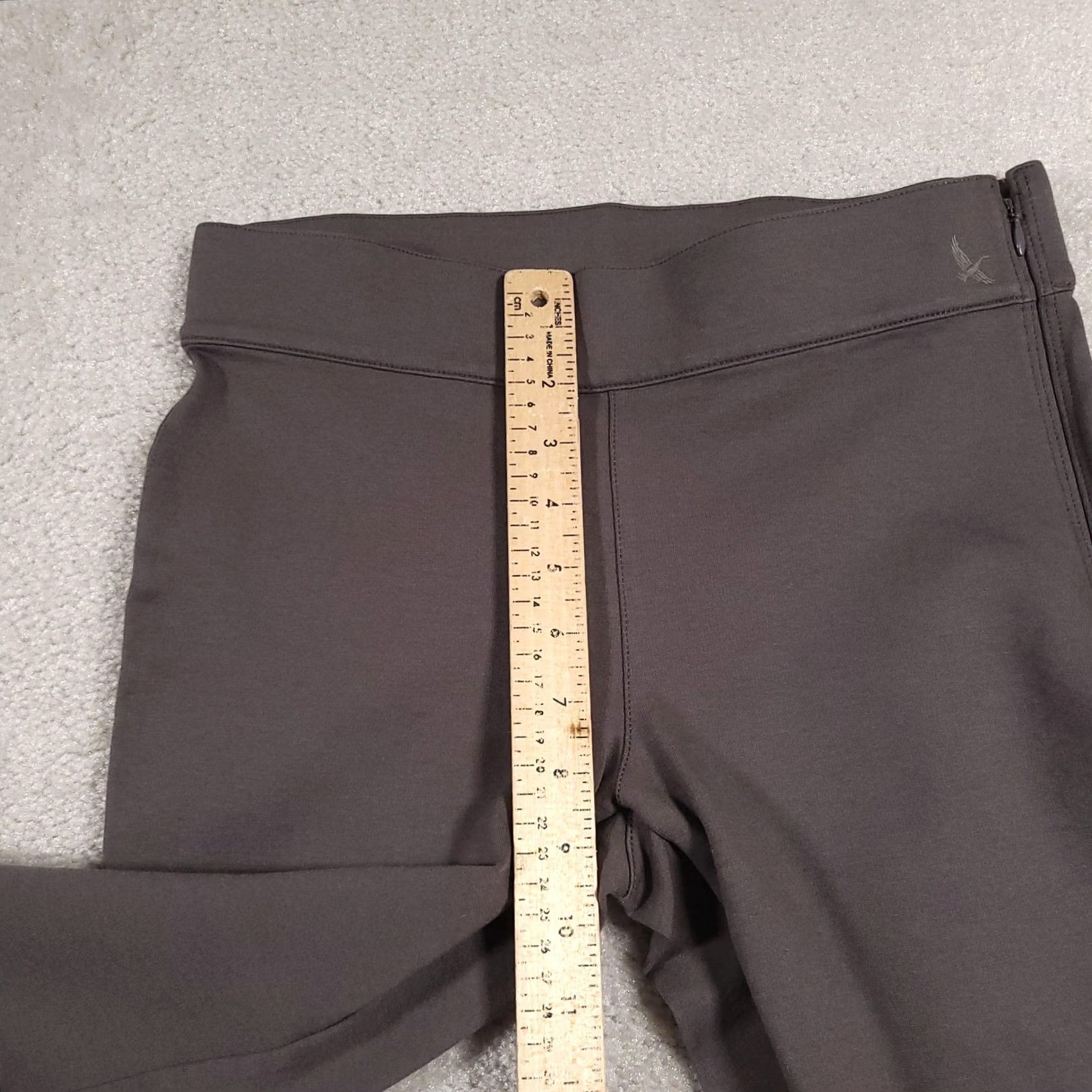 Eddie Bauer Eddie Bauer Pants Womens 2 Gray Straight Yoga Athletic Stretch Modal Blend Zip Pocket Size 26" / US 2 / IT 38 - 7 Thumbnail