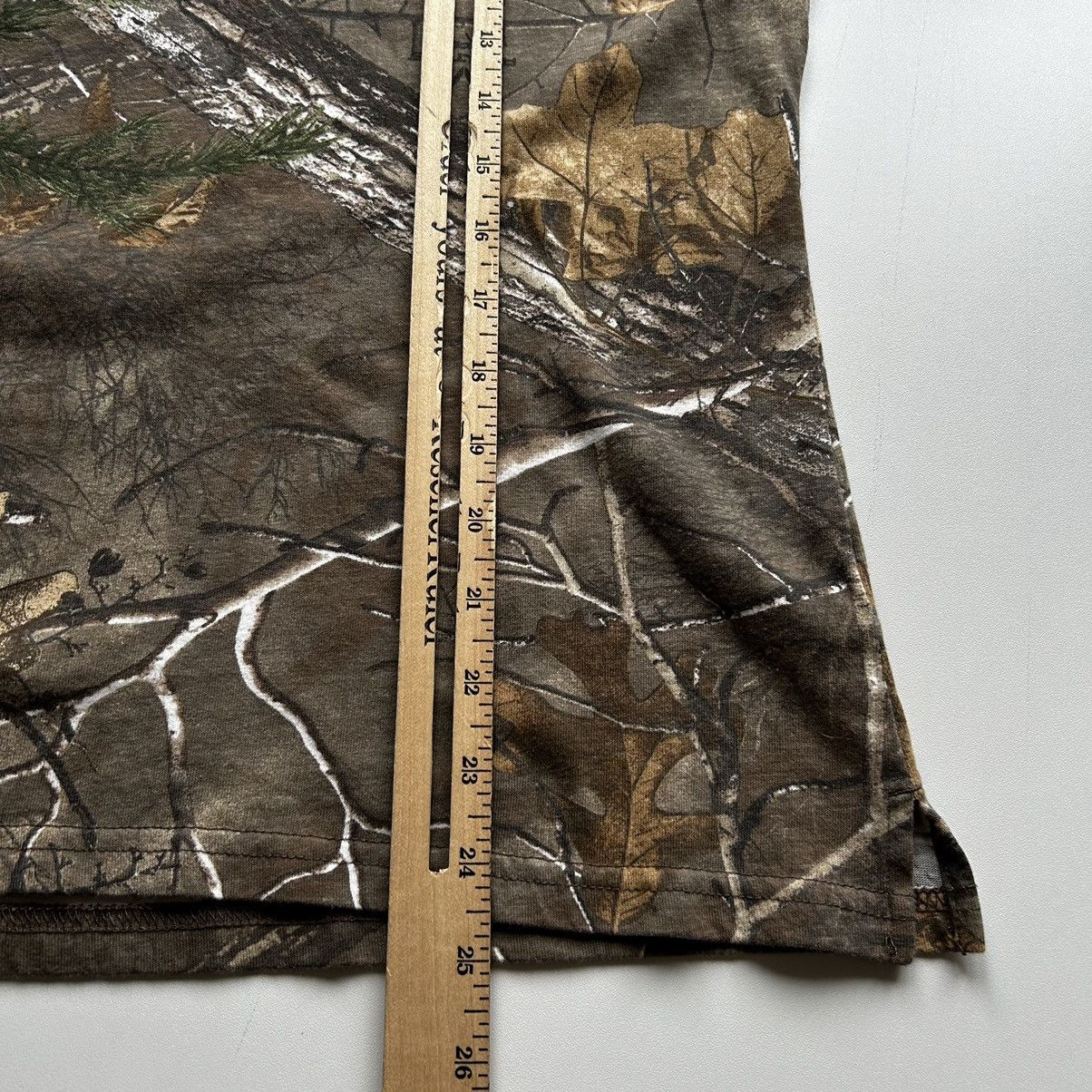 Realtree Vintage 2000s Real Tree Camouflage V Neck Long Sleeve Medium Size M / US 6-8 / IT 42-44 - 5 Thumbnail