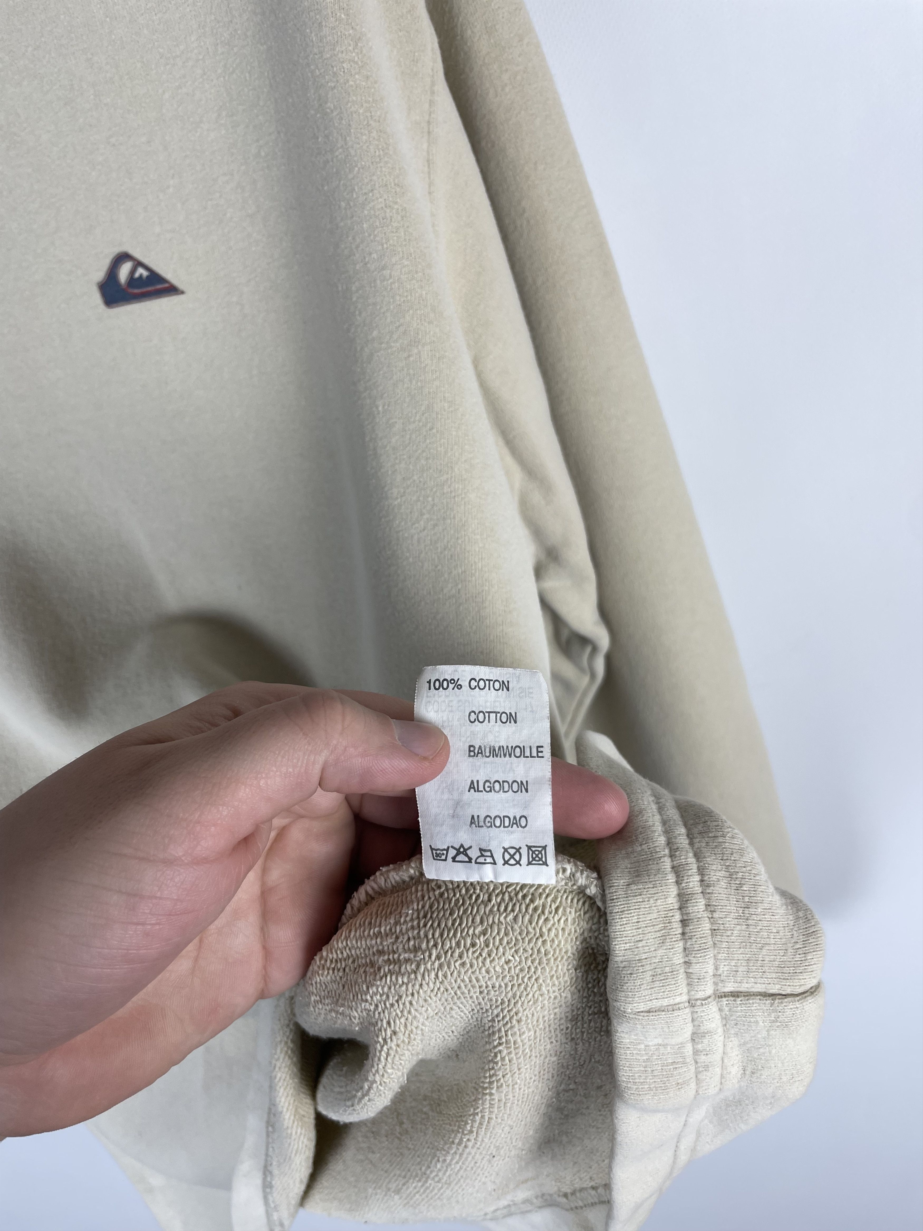 Quiksilver × Vintage Vintage 90s Surf Quicksilver Sweatshirts Size US M / EU 48-50 / 2 - 9 Thumbnail
